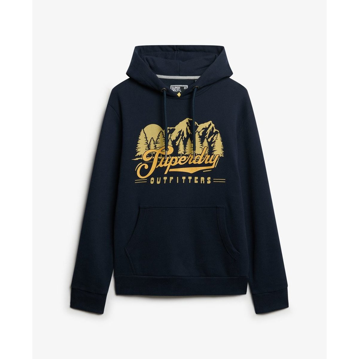 Sweat à capuche Outfitters bleu marine éclipse, SUPERDRY