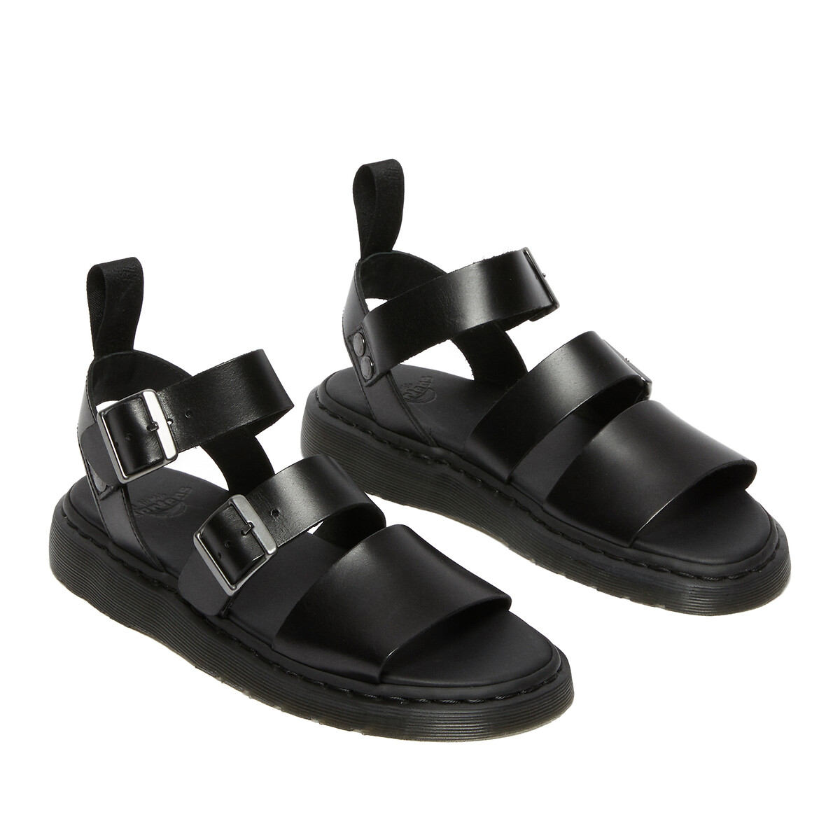 Dr martens black brando sandals new arrivals