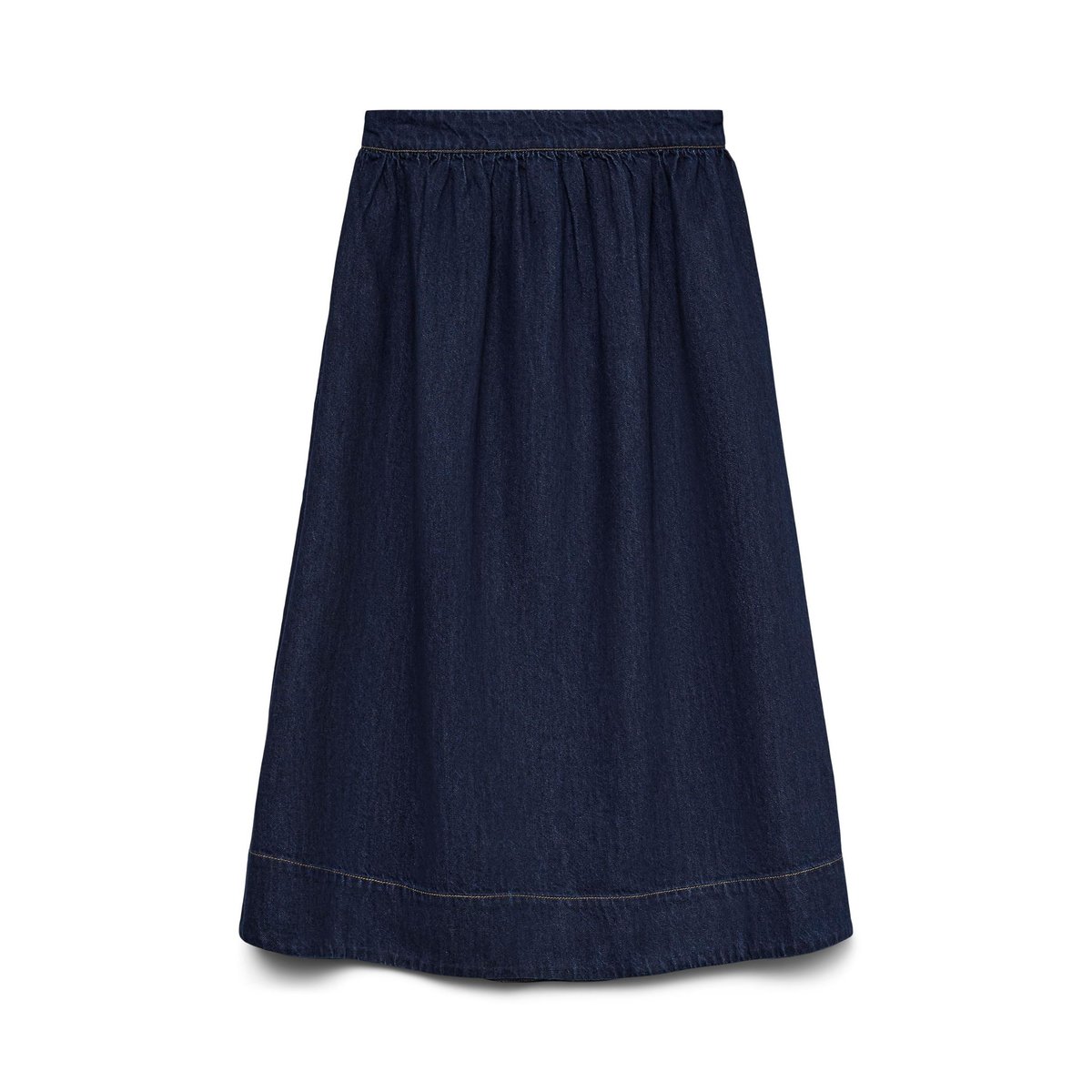 Jupe En Denim dark blue denim, VERO MODA
