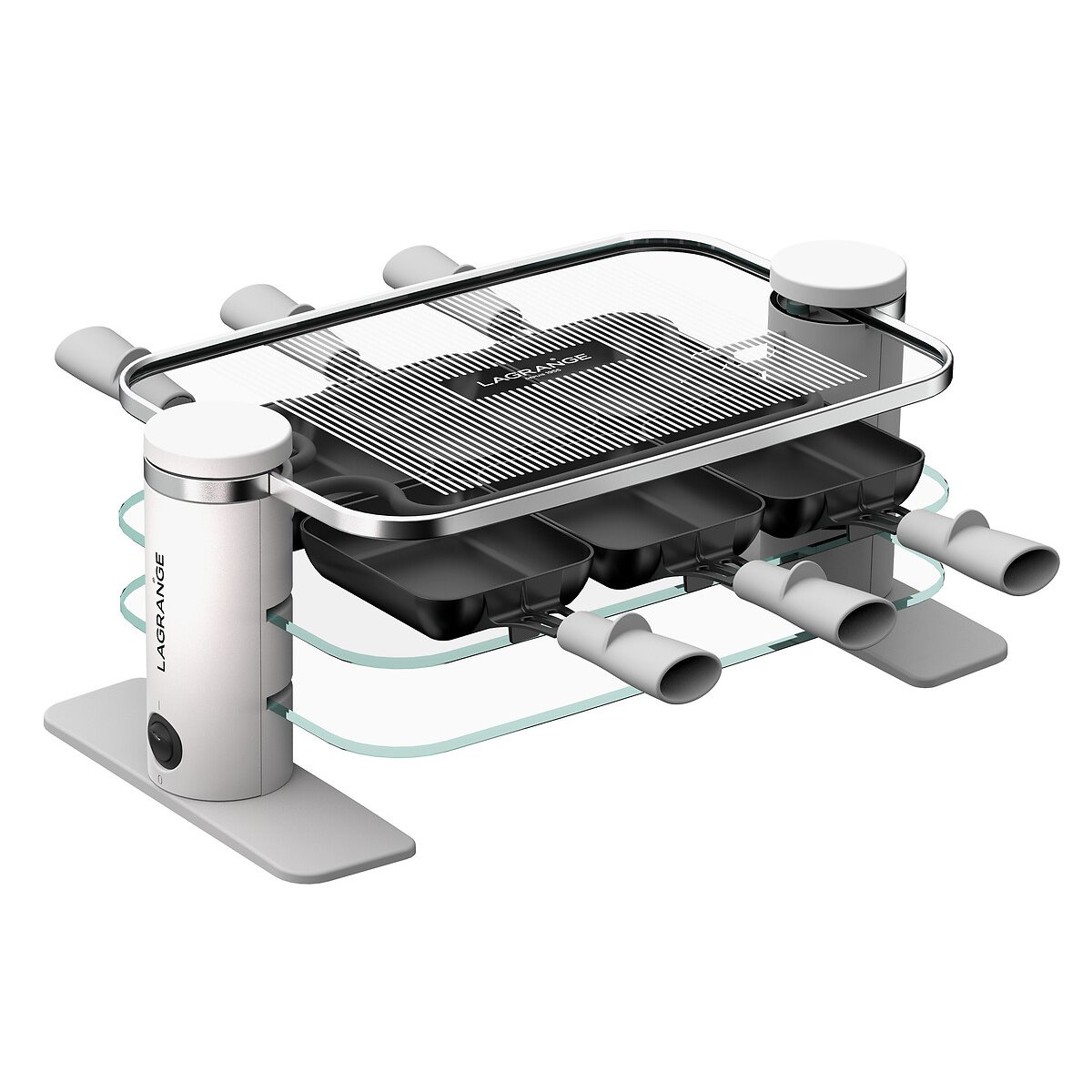 Raclette voor 6 personen 079 601 transparant, LAGRANGE