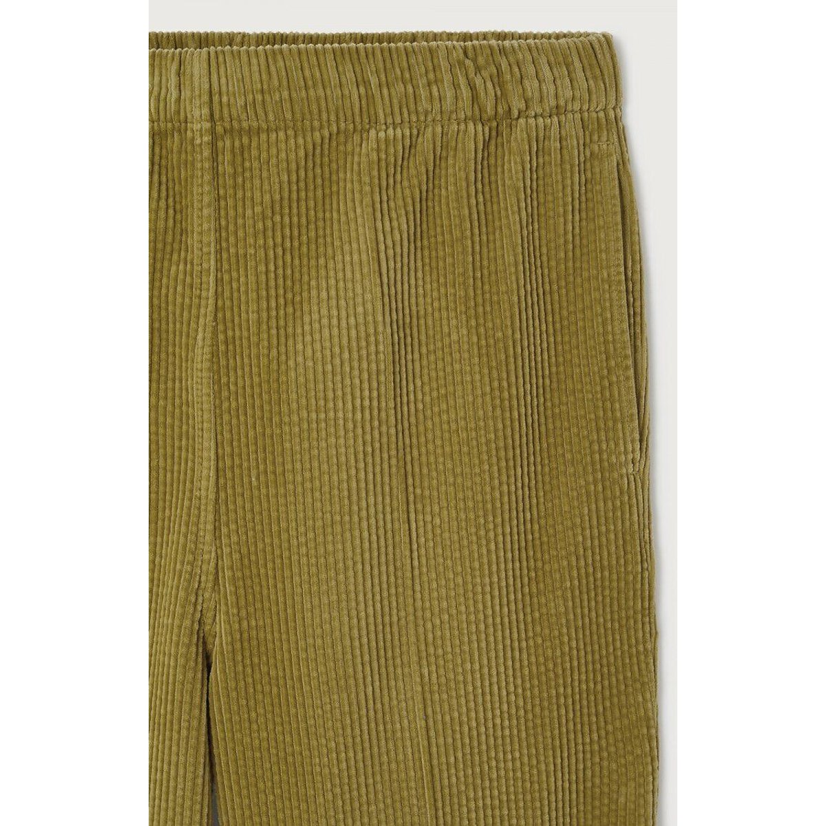 Pantalon carotte en velours PADOW safari, AMERICAN VINTAGE