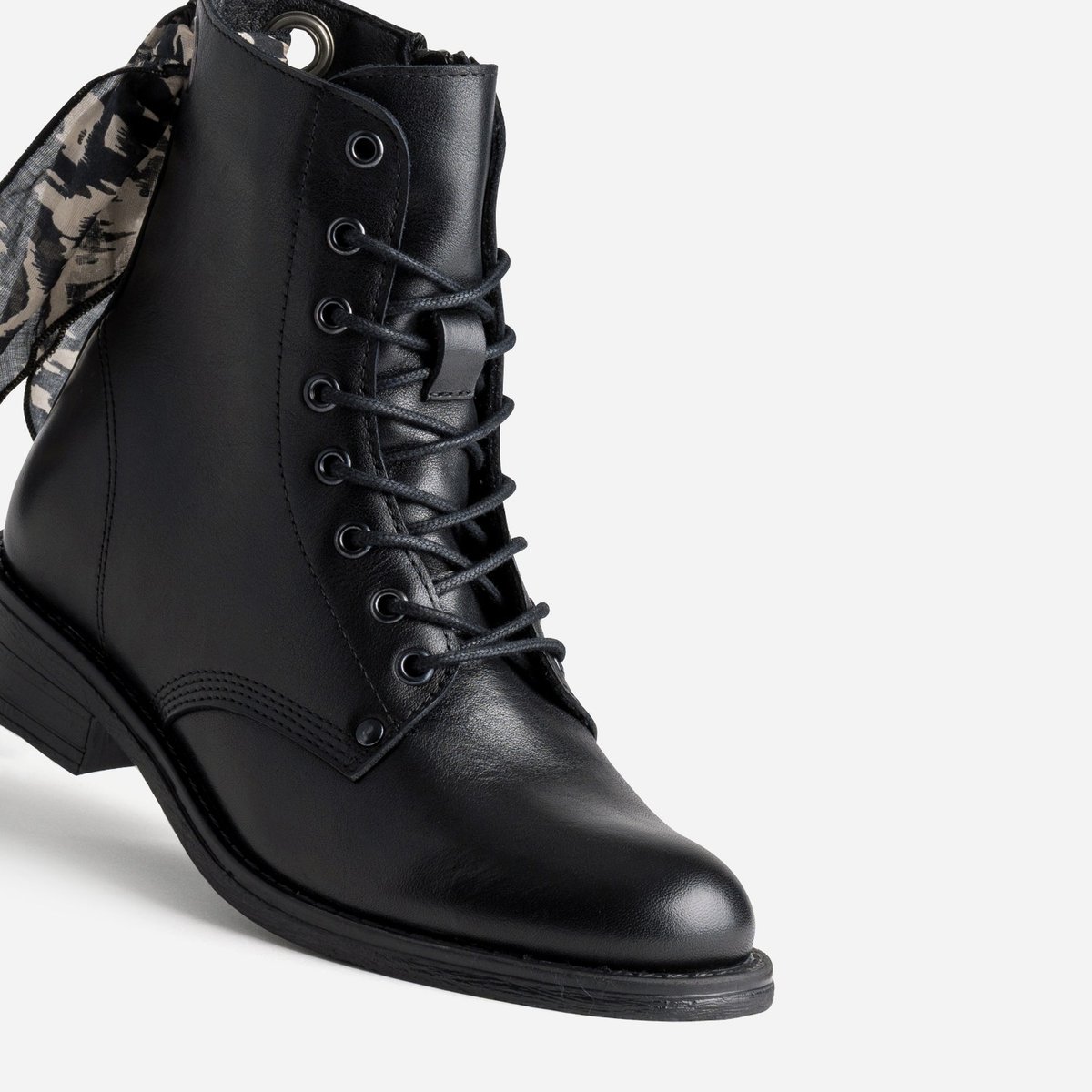 Boots en cuir SIERATTO noir, ERAM