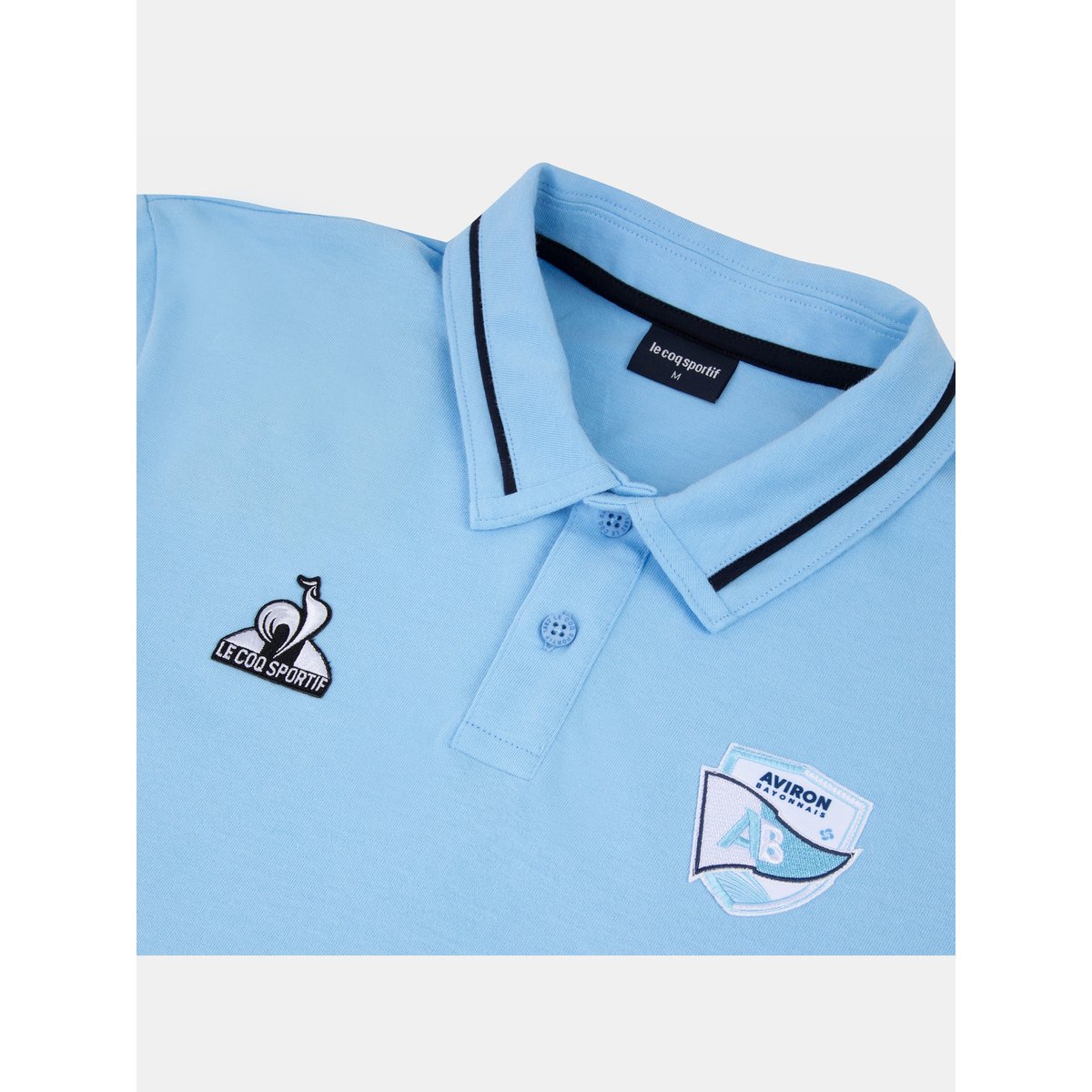 Polo Aviron Bayonnais fly blue, LE COQ SPORTIF