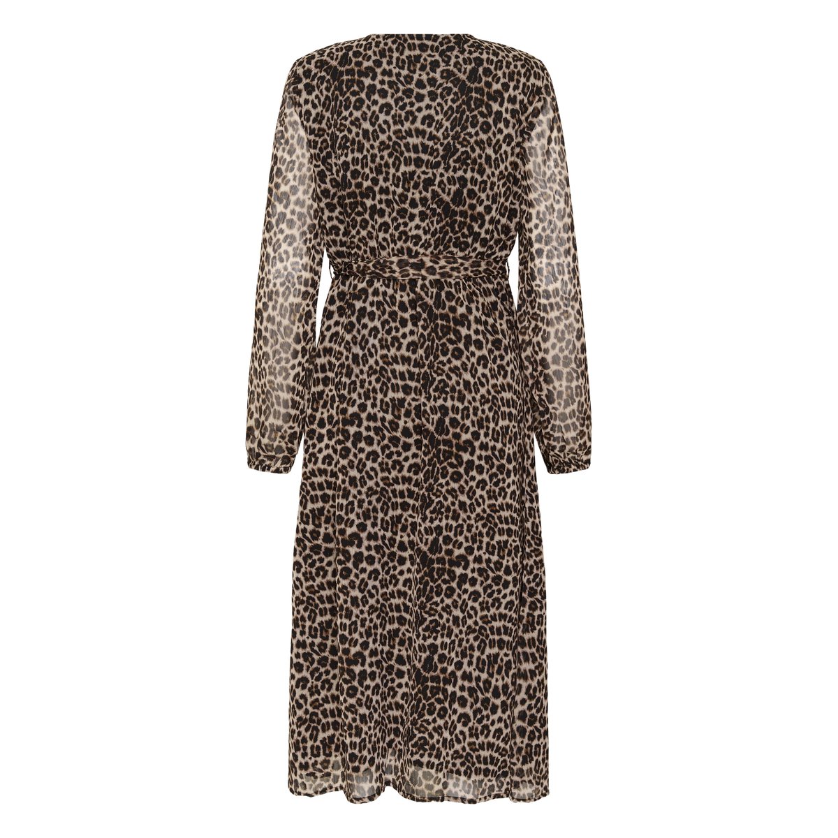 Robe beige animalier natraul animal spots, CREAM