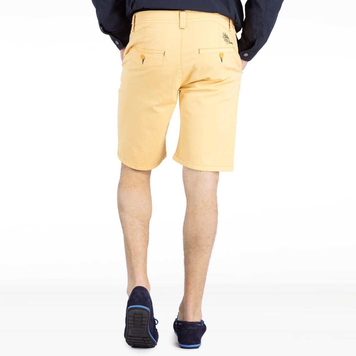 Bermuda class coupe droite jaune, SHILTON