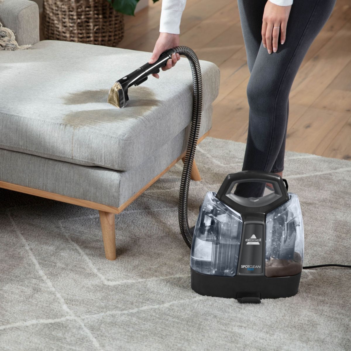Nettoyeur détacheur Spotclean Plus 3724N noir, BISSELL