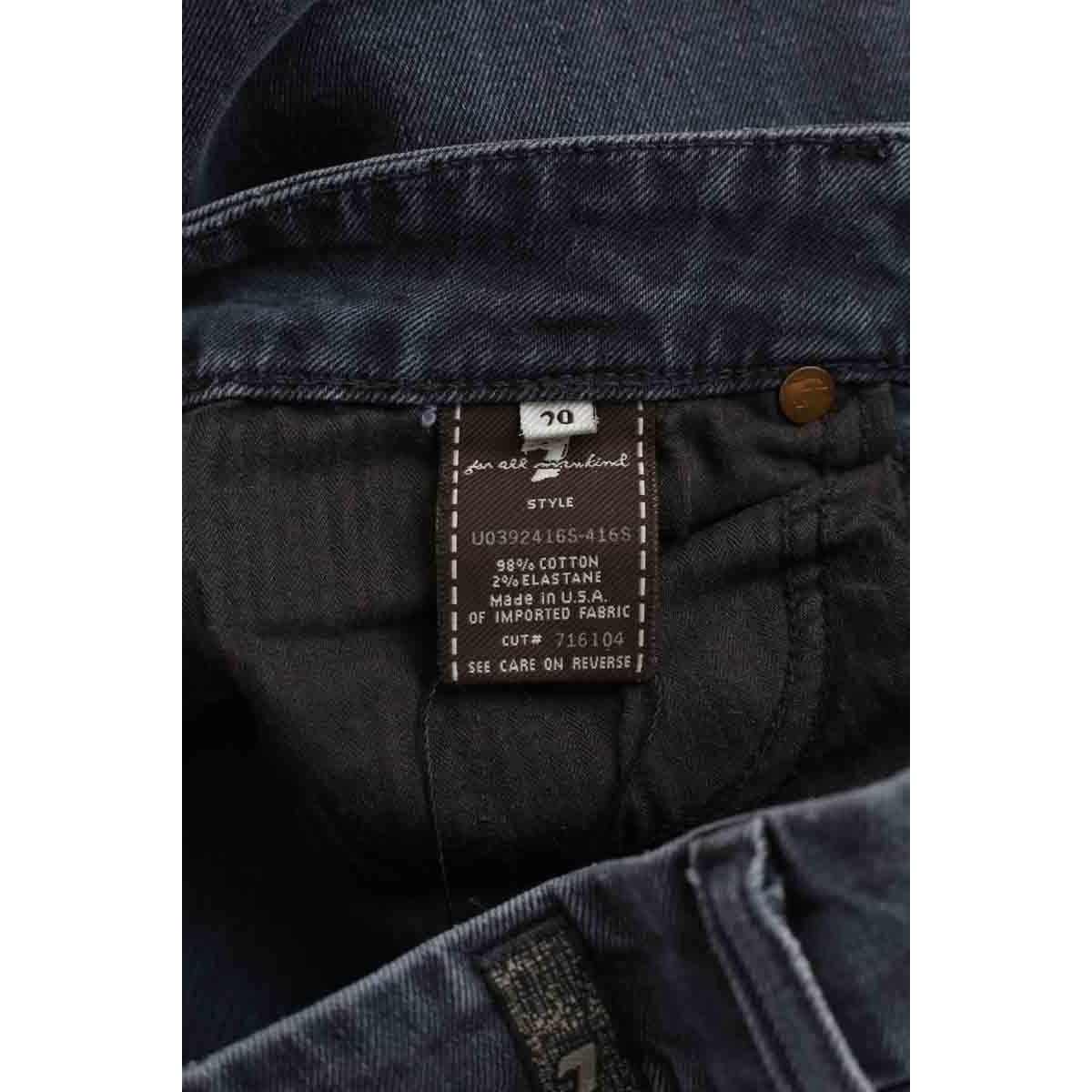 Jean droit - Bon État gris, 7 FOR ALL MANKIND