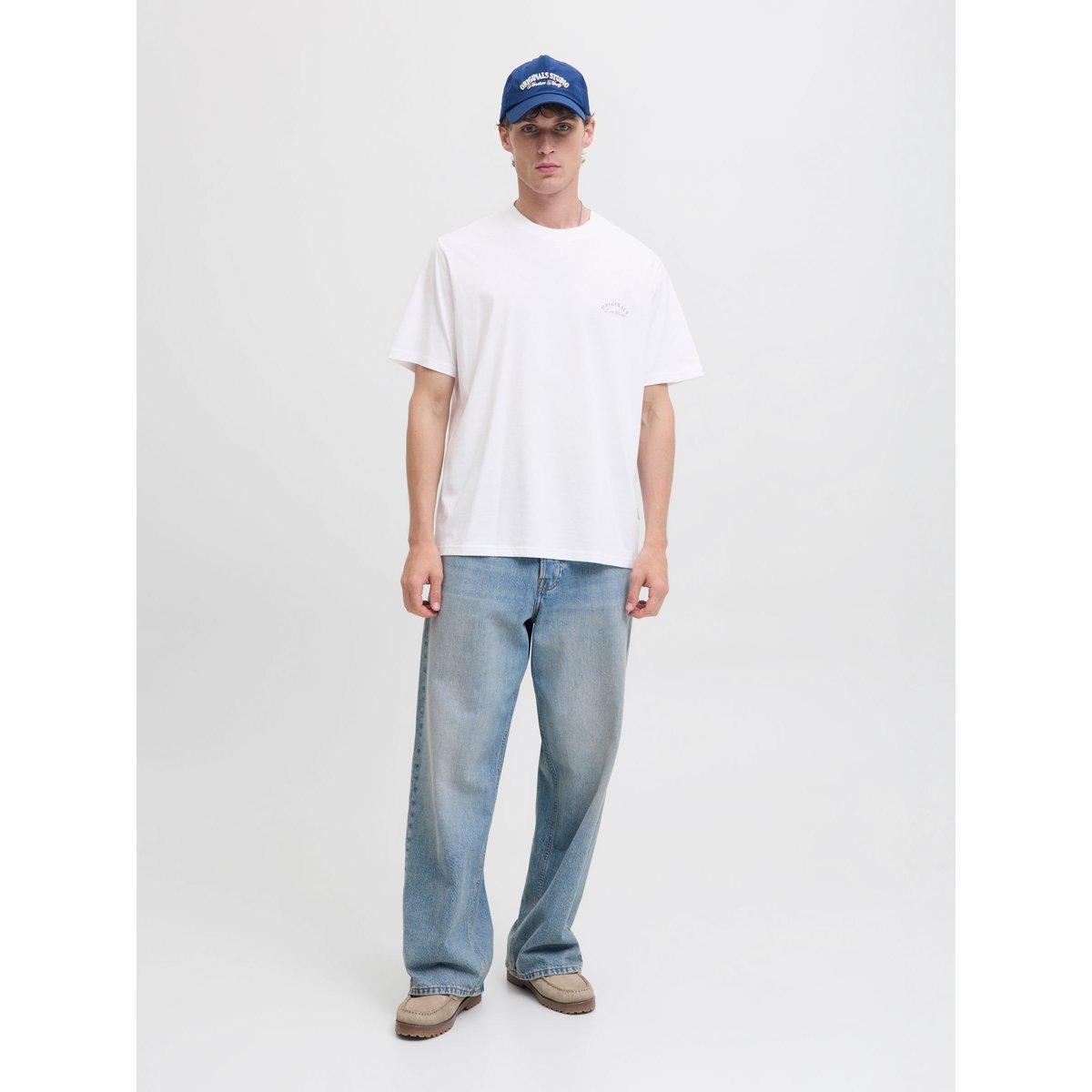 T-Shirt bright white, JACK & JONES