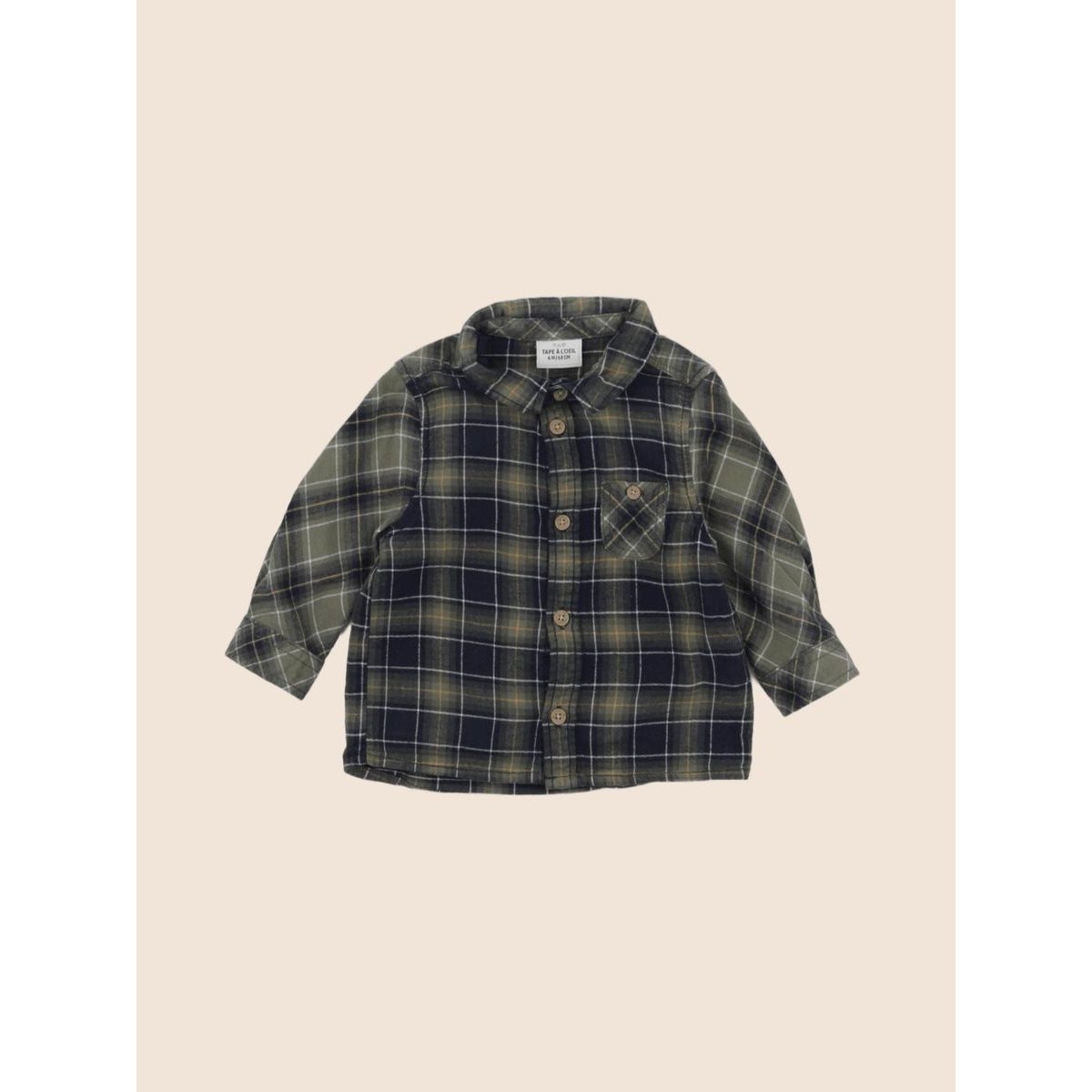 Chemise - Très bon état vert, TAPE A L'OEIL