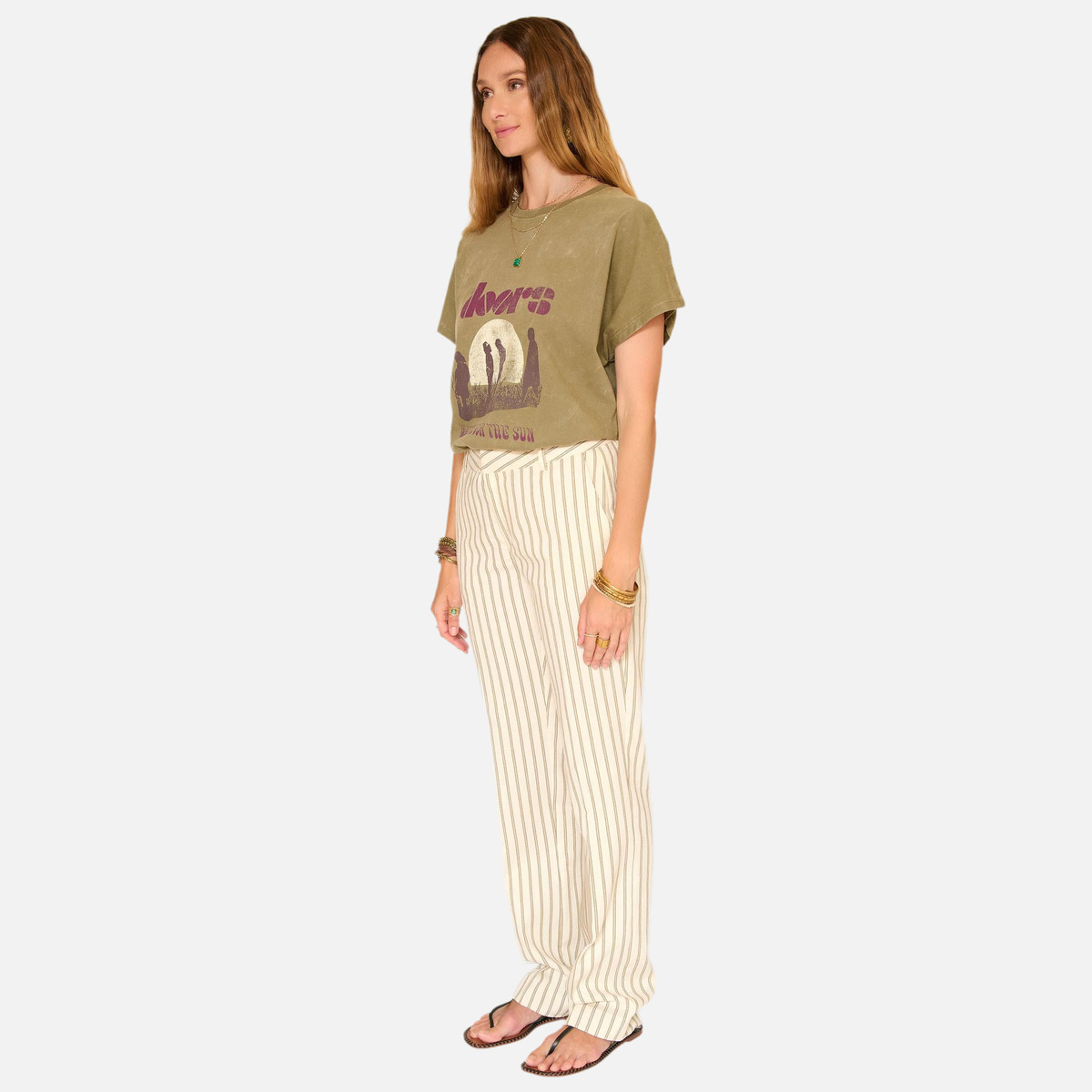 Pantalon PIRON 26s naturel, MKT STUDIO