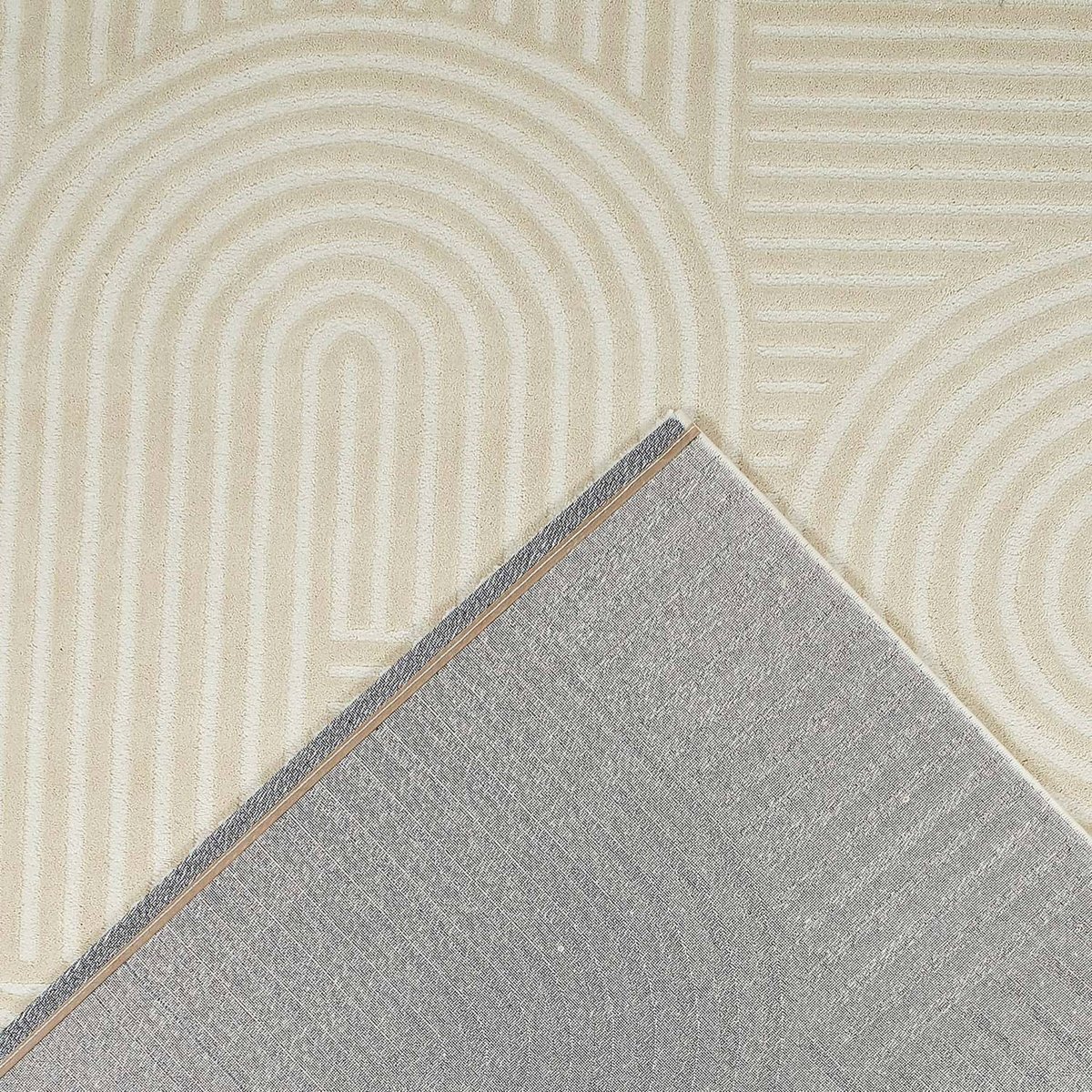 Tapis intérieur rectangulaire moderne JENNY beige, SWEEEK