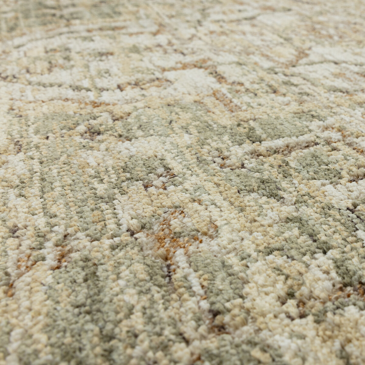 Heriz Serapi Green Runner Rug green, SO'HOME