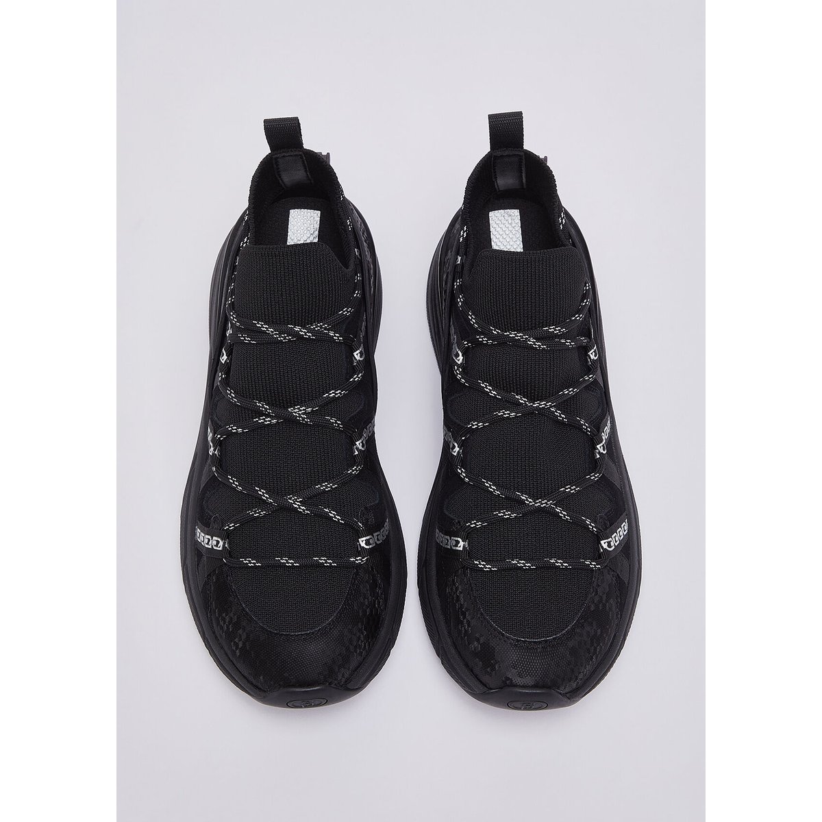 Sock-sneakers à imprimé python noir, LIU JO