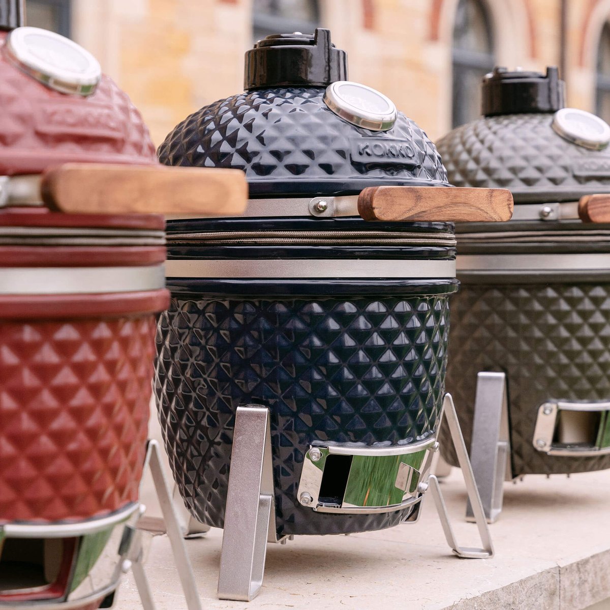 Barbecue kamado, LITTLE KOKKO bleu marine, KOKKO