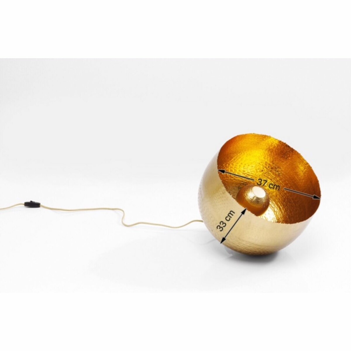 Lampe à poser  Apollon Ø35cm doré, KARE DESIGN
