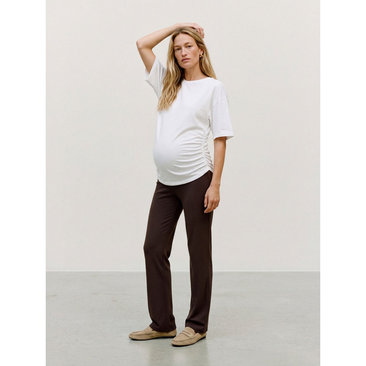 Pantalon marron - chocolate torte 1, MAMA LICIOUS