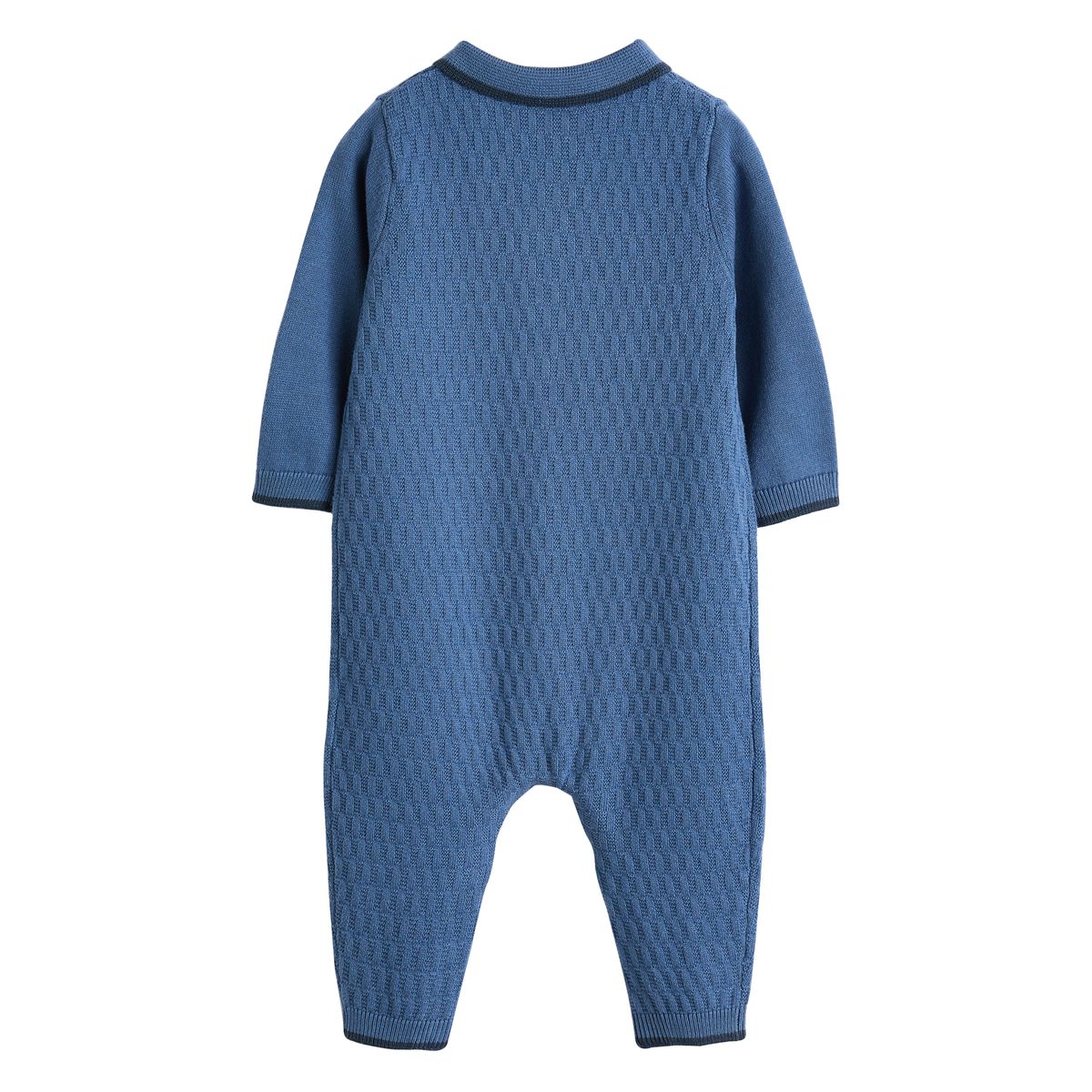 Barboteuse en maille pour bébé bleu, NEXT
