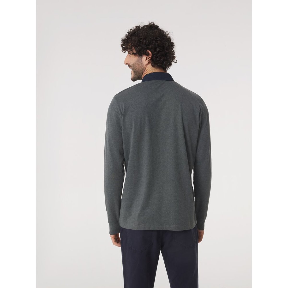 Polo manches longues PEKANPOL sapin, TBS