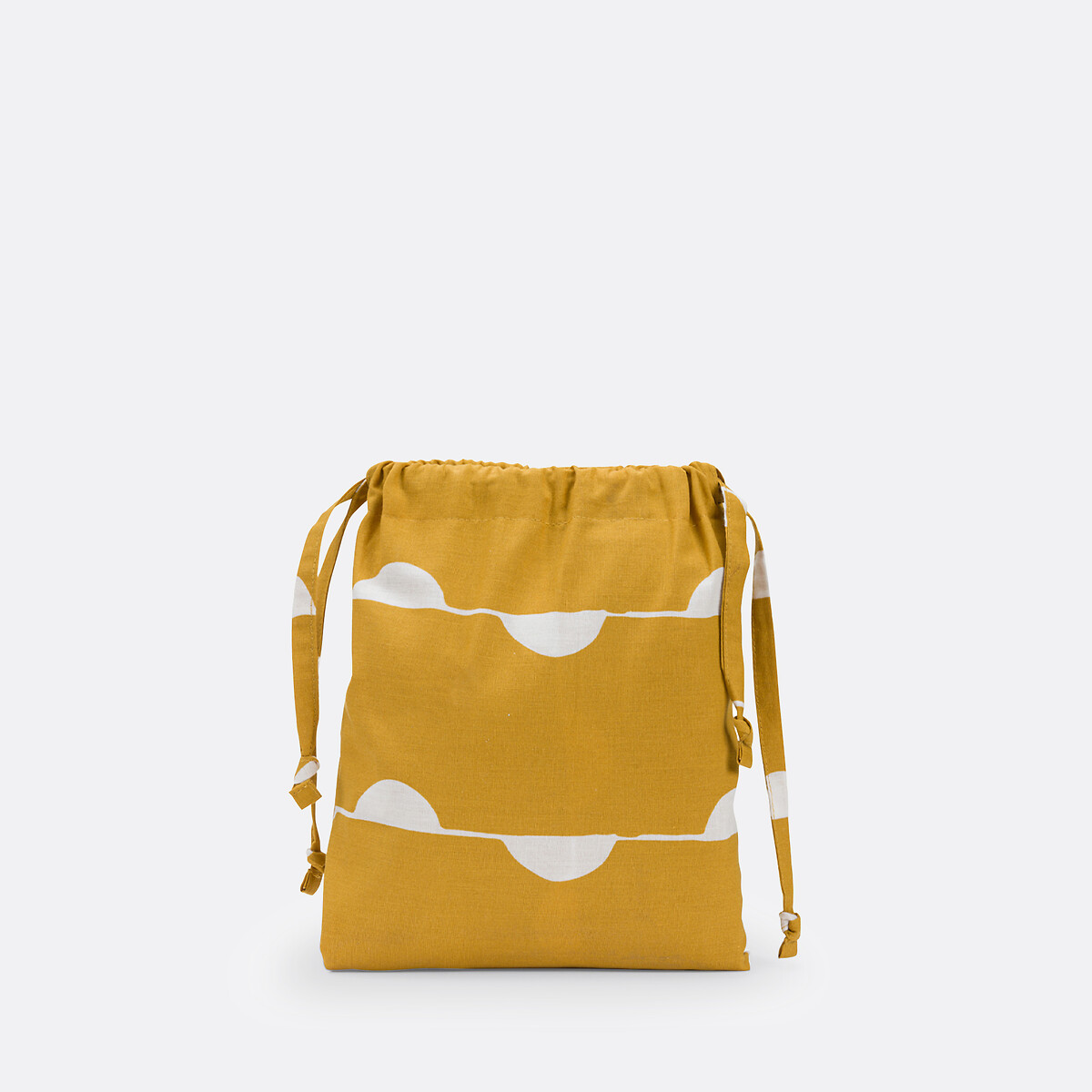 Saco de dormir 100% algodón, Irun estampado amarillo/blanco, LA REDOUTE INTERIEURS
