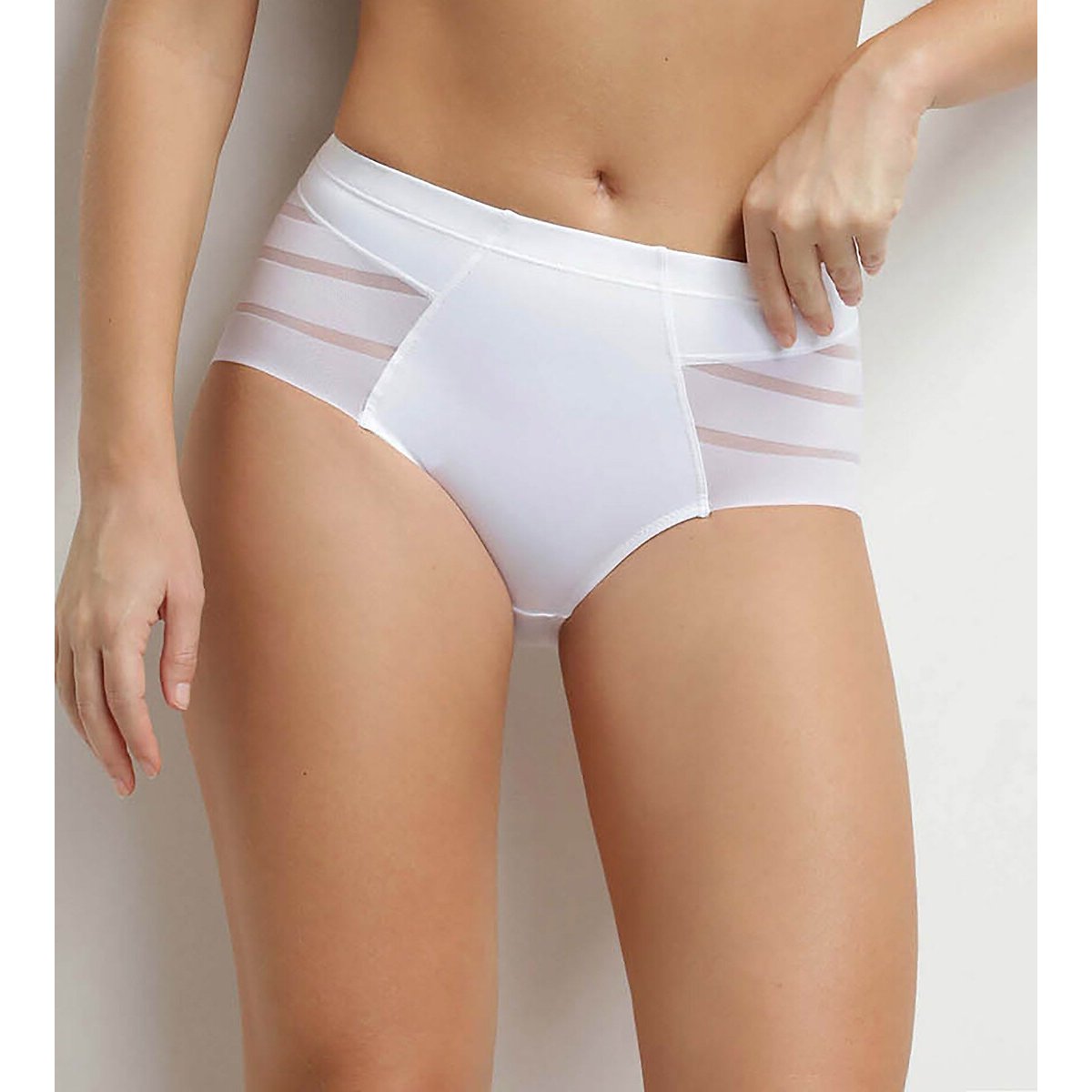 High Waist Control Knickers white, DIM
