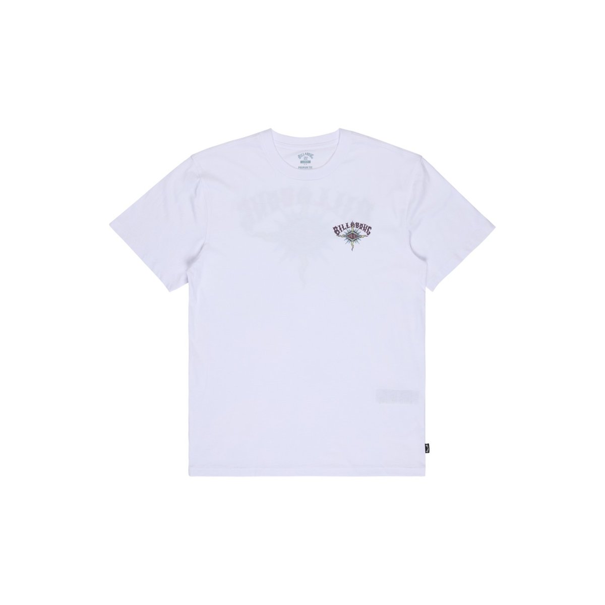 T shirt manches courtes RE ISSUE blanc white, BILLABONG