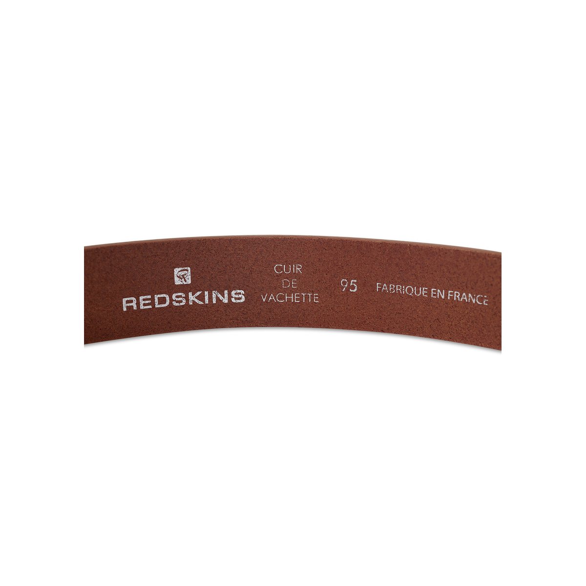 CEINTURE NUBBY Cognac marron, REDSKINS