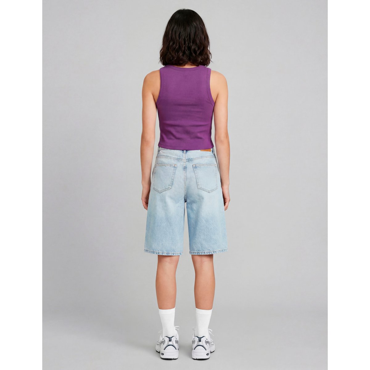 Débardeur dos nageur violet, BZB