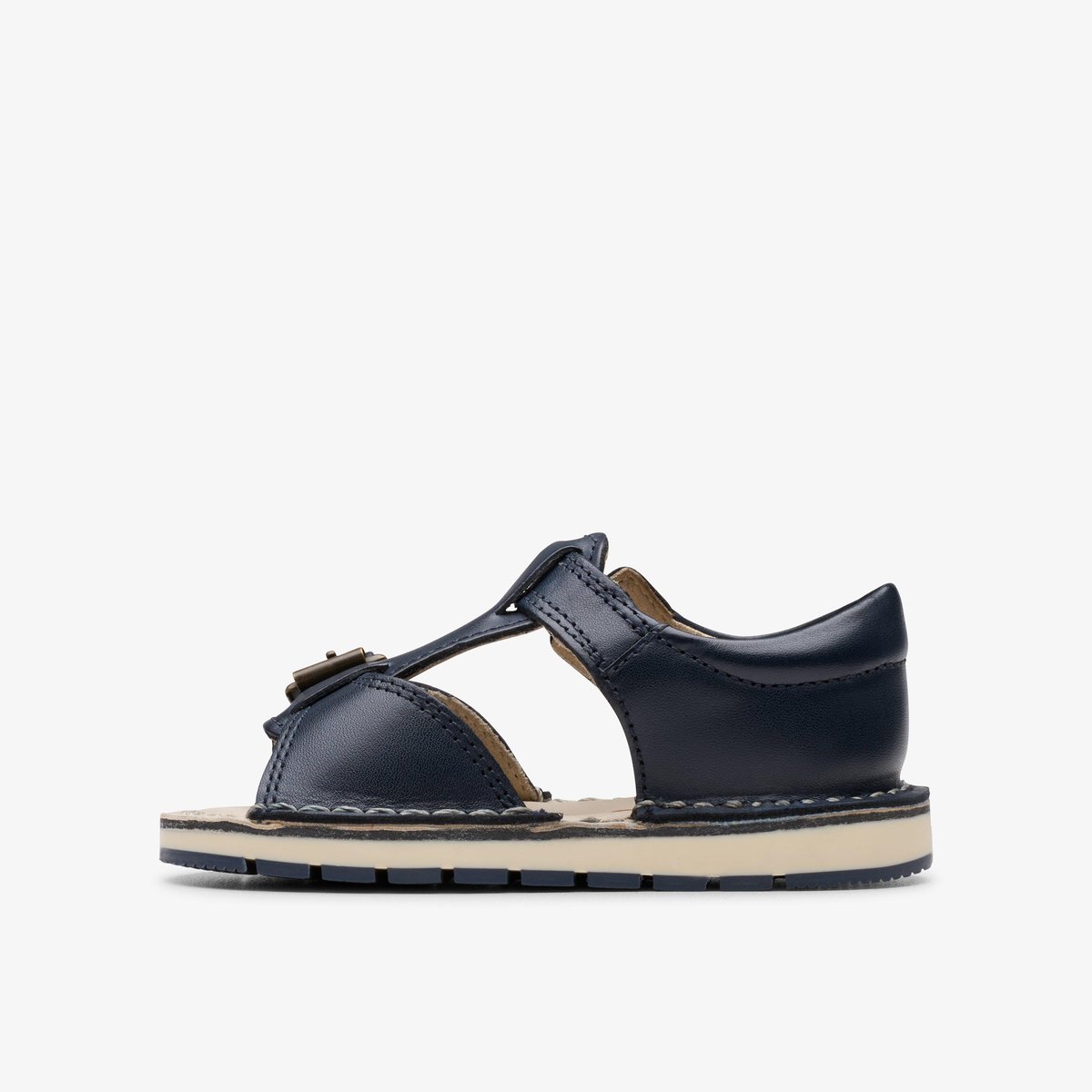 Sandales Cuir PLAYSUN REEF T bleu, CLARKS
