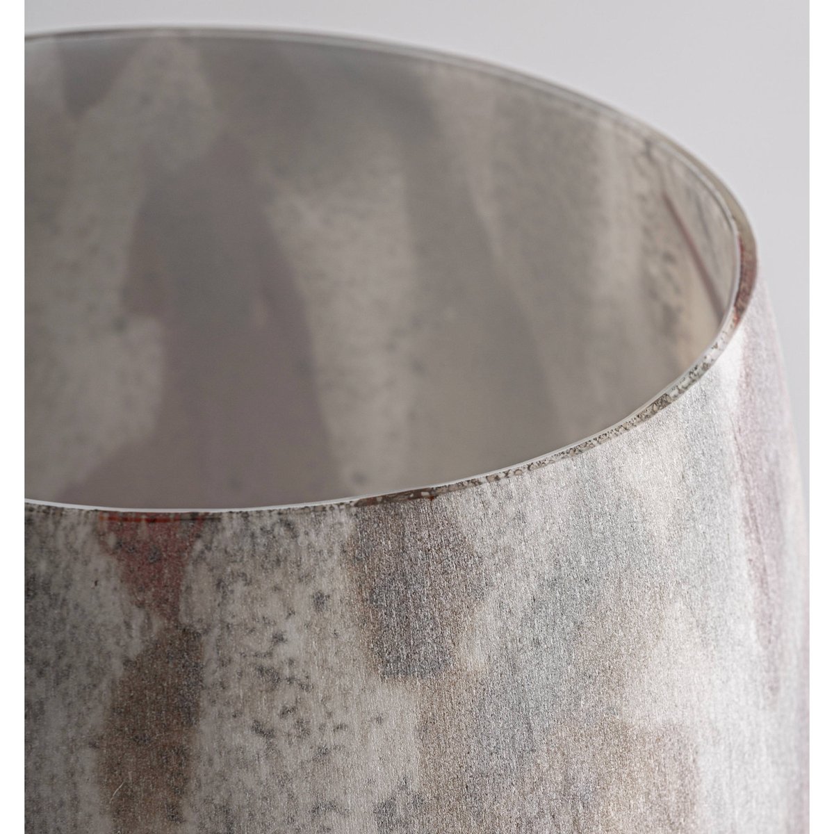 Vase en verre contemporain brun nuancé, RECOLLECTION