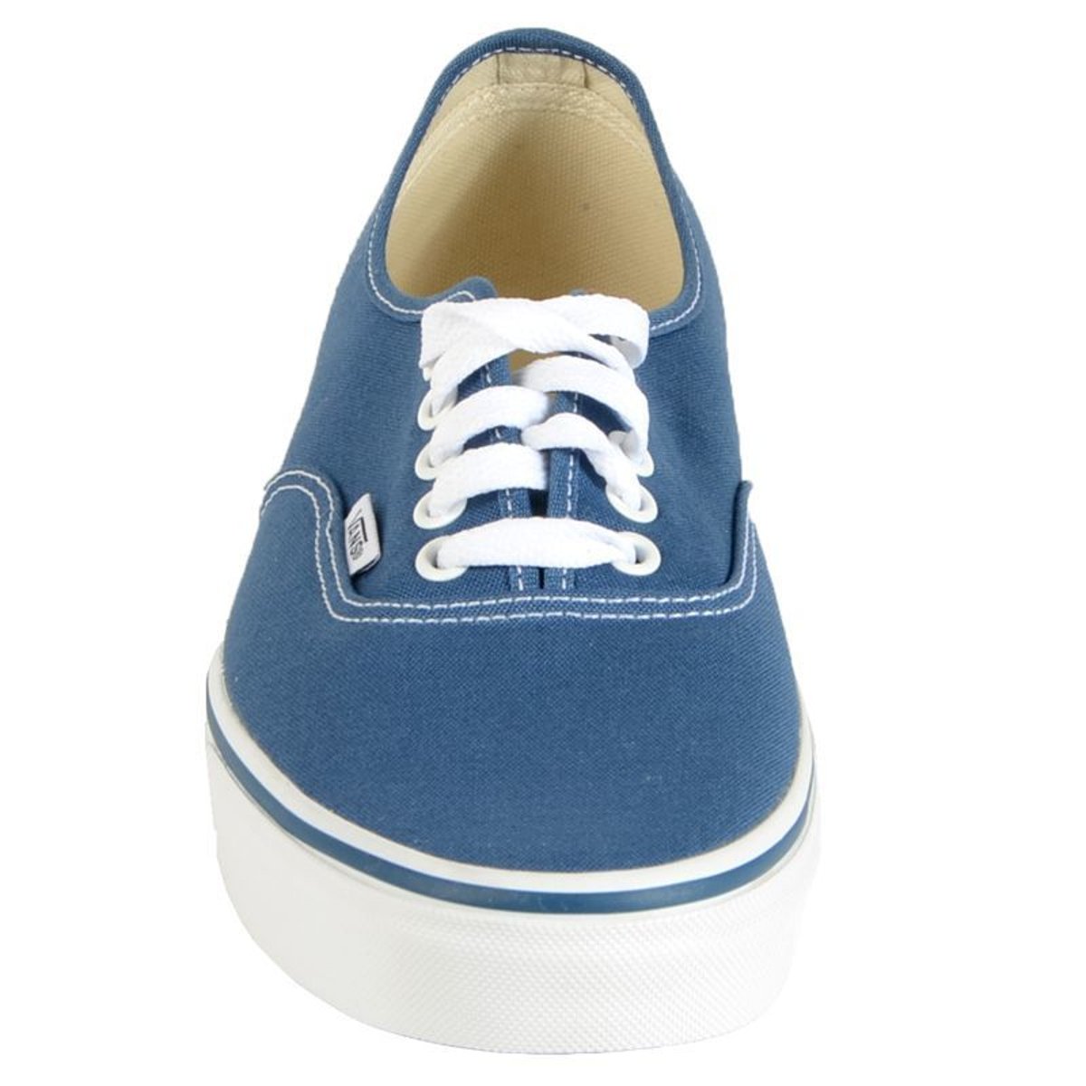 Baskets basses en toile bleu navy / blanc, VANS