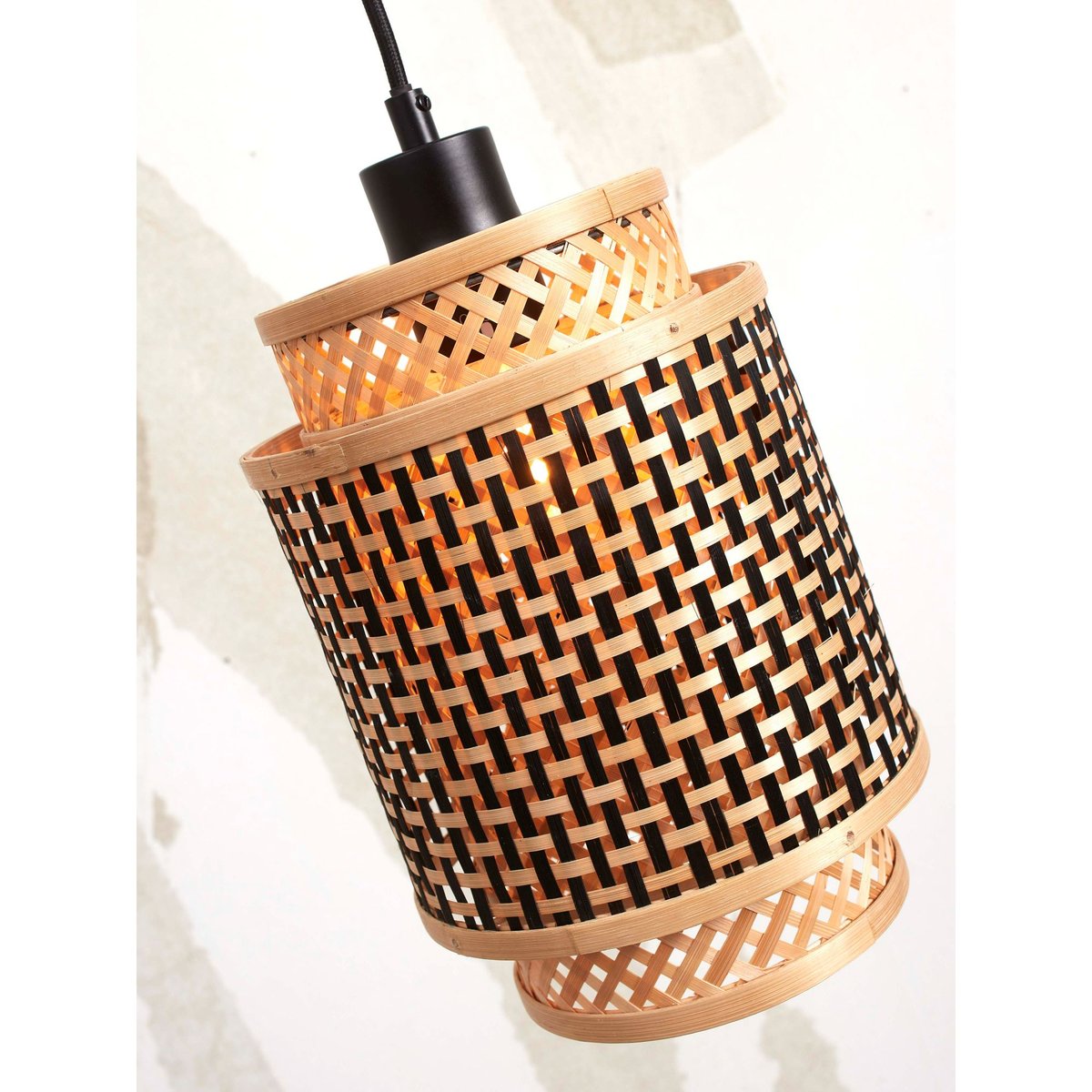 Suspension Bambou BHUTAN naturel, GOOD & MOJO