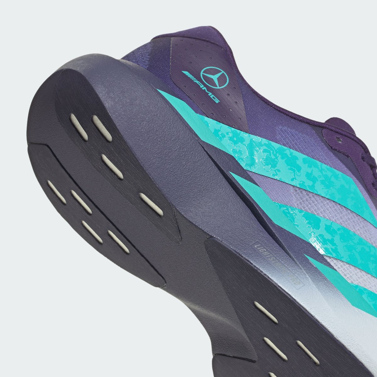 Chaussure Adizero Evo Sl Mercedes Amg Petrona F1 Team Chaussure Adizero Evo Sl Mercedes Amg Petrona F1 Team blue tint / semi mint rush / dark purple, adidas Performance