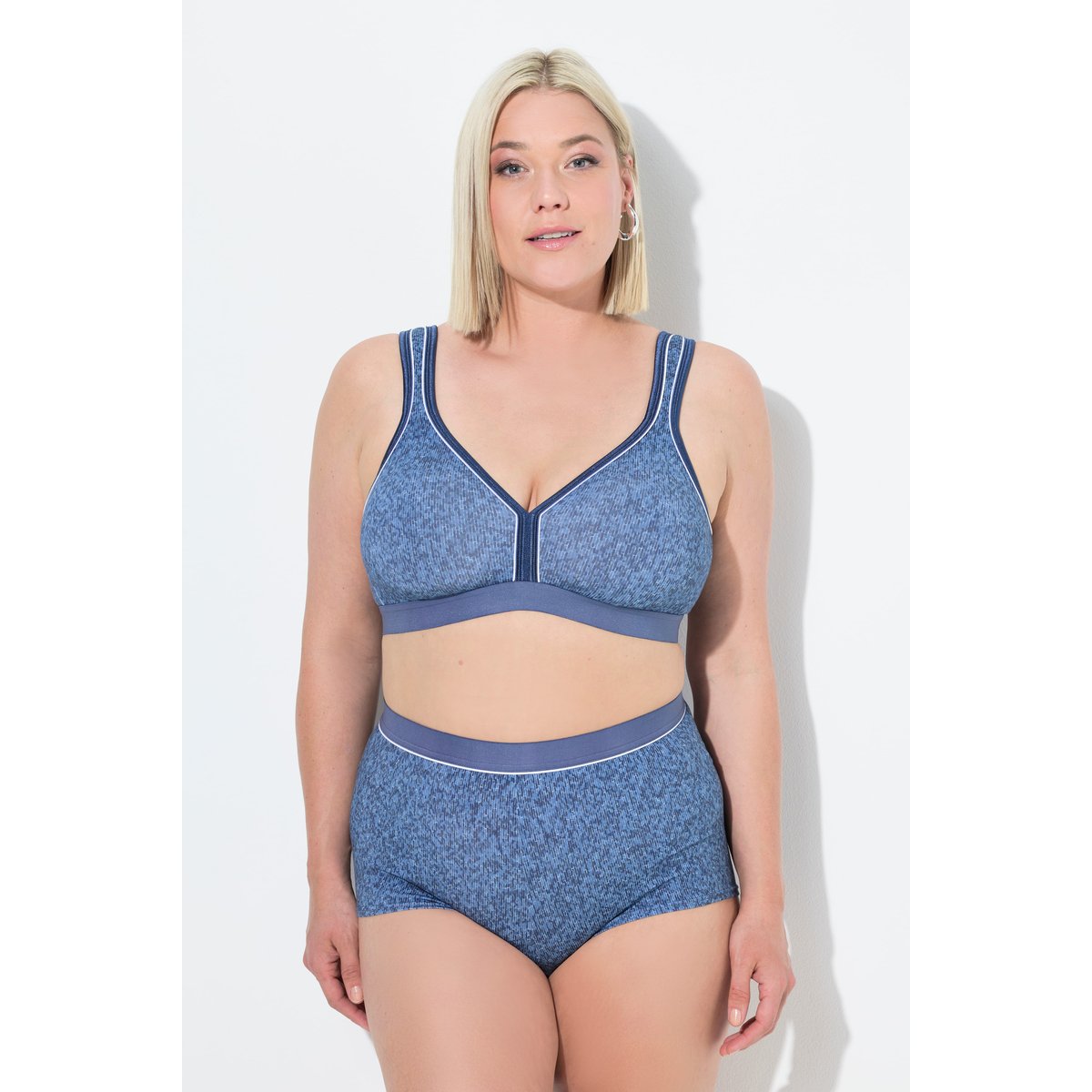 Soutien-gorge minimiseur, sans armatures bleu voile clair, ULLA POPKEN