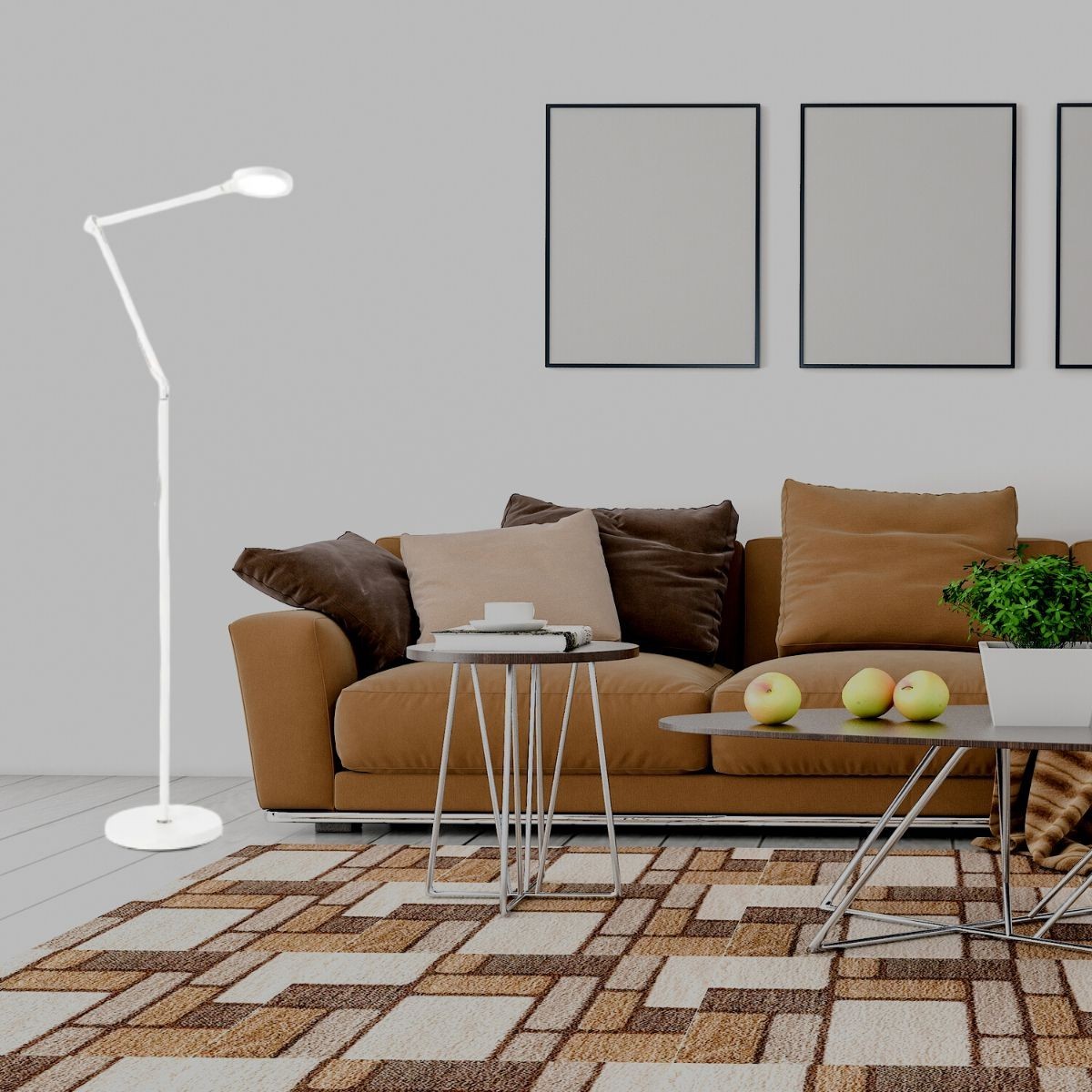 Lampadaire    FUTURA blanc, IDEAL LUX