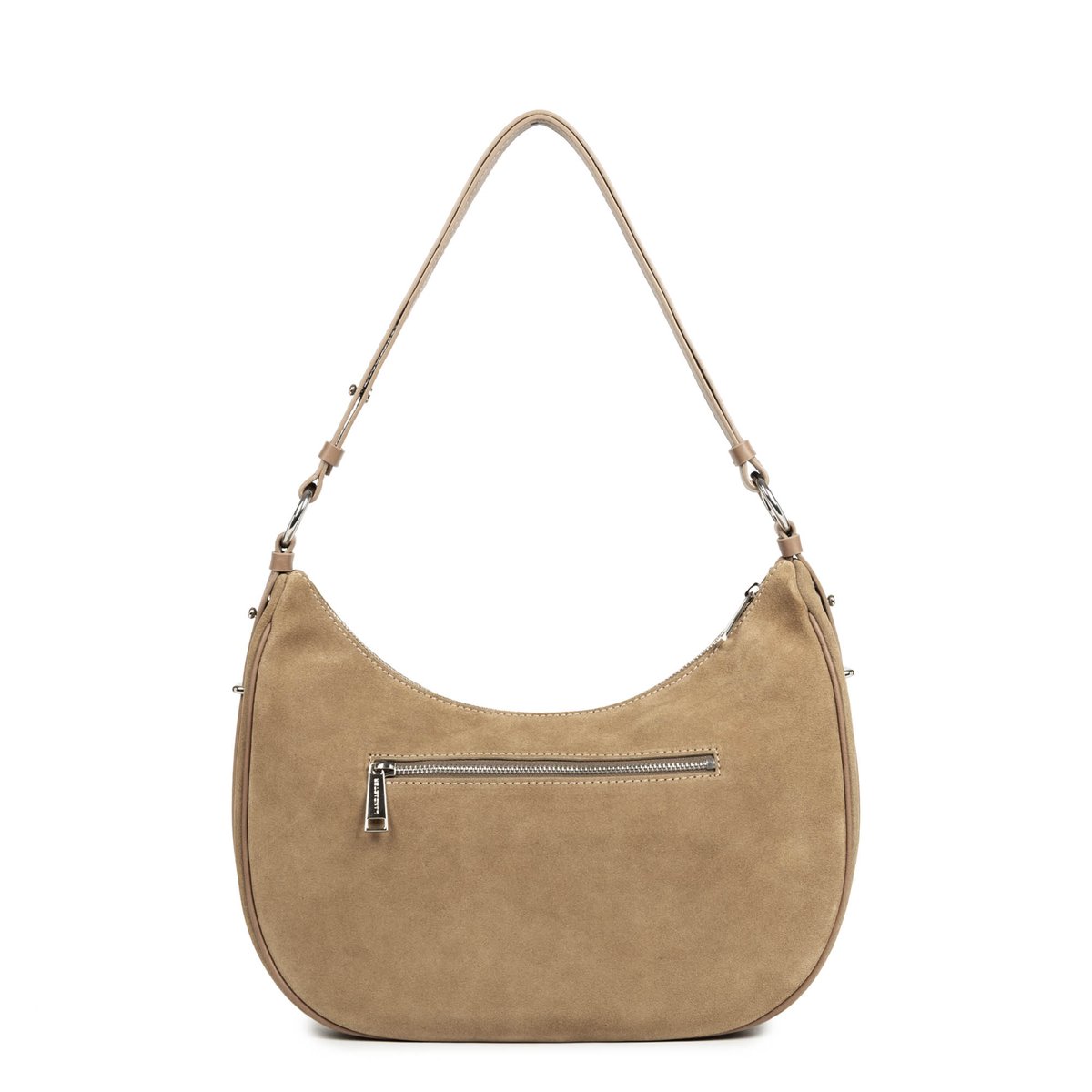 Grand sac besace SUÈDE IT sable, LANCASTER