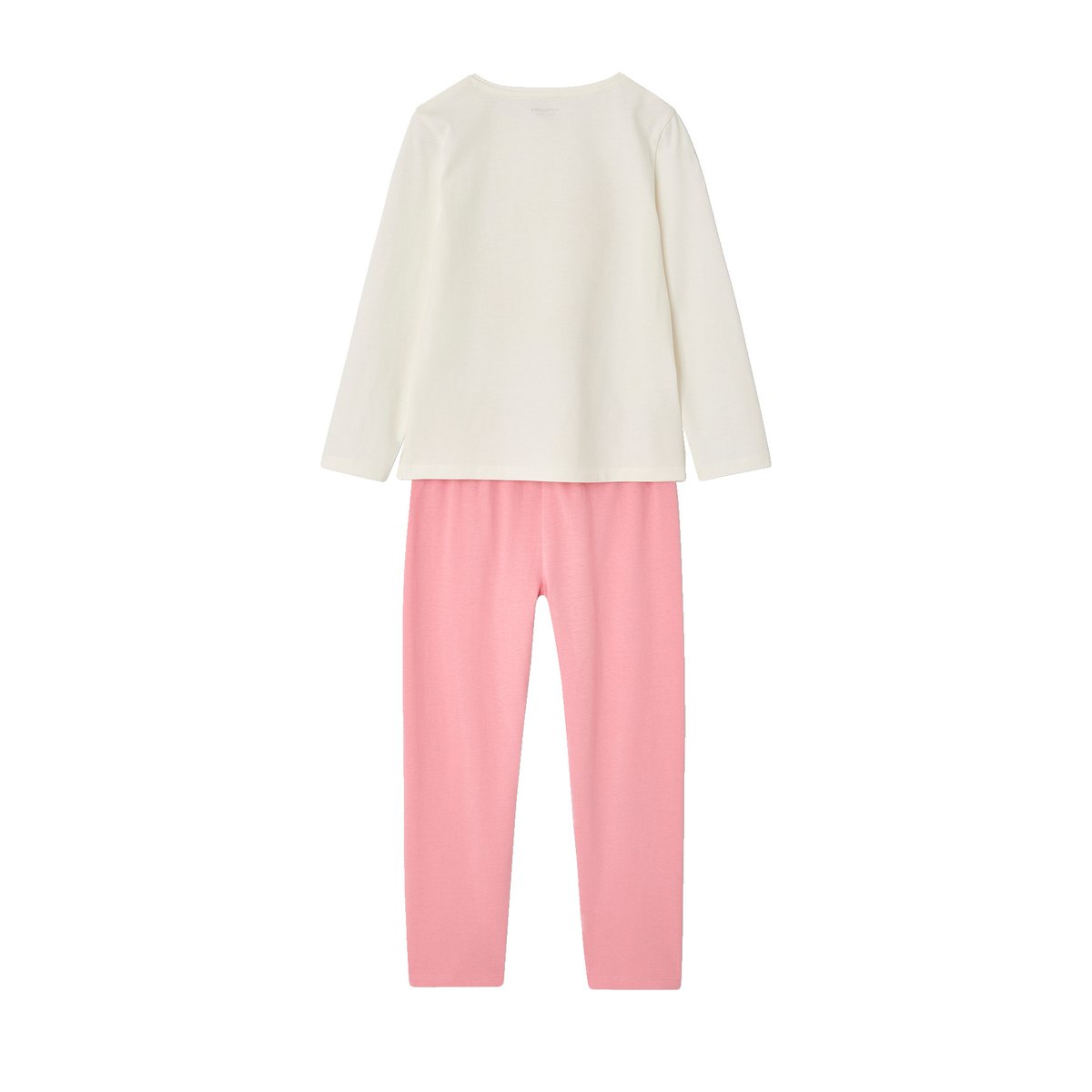 Lot 2 pyjamas écru, VERTBAUDET