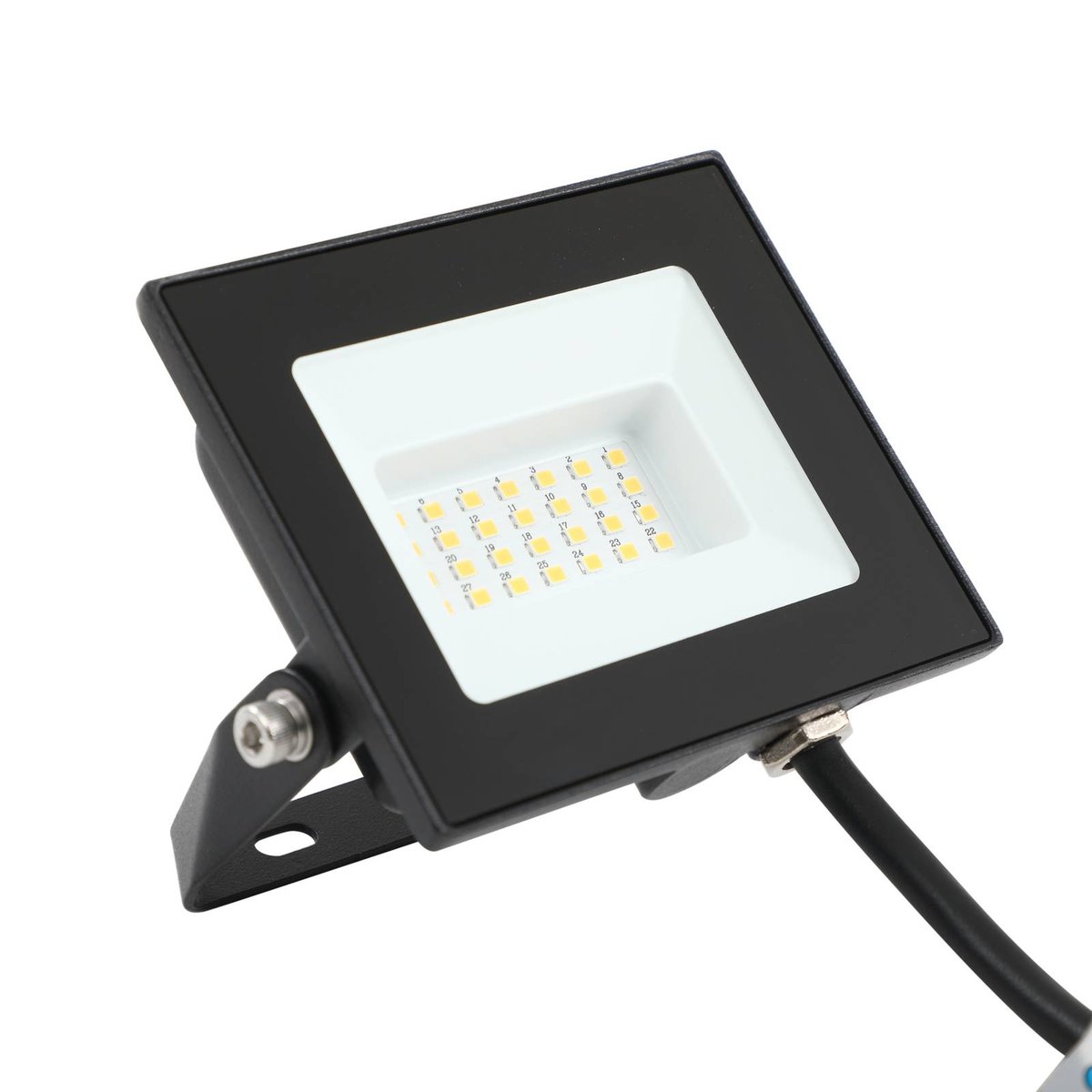 Applique extérieure en aluminium moderneLED noir, blanc, PRIOS