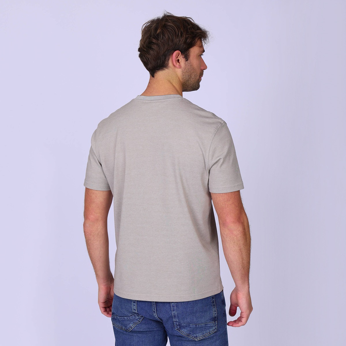 T-shirt Dorris taupe, MISE AU GREEN