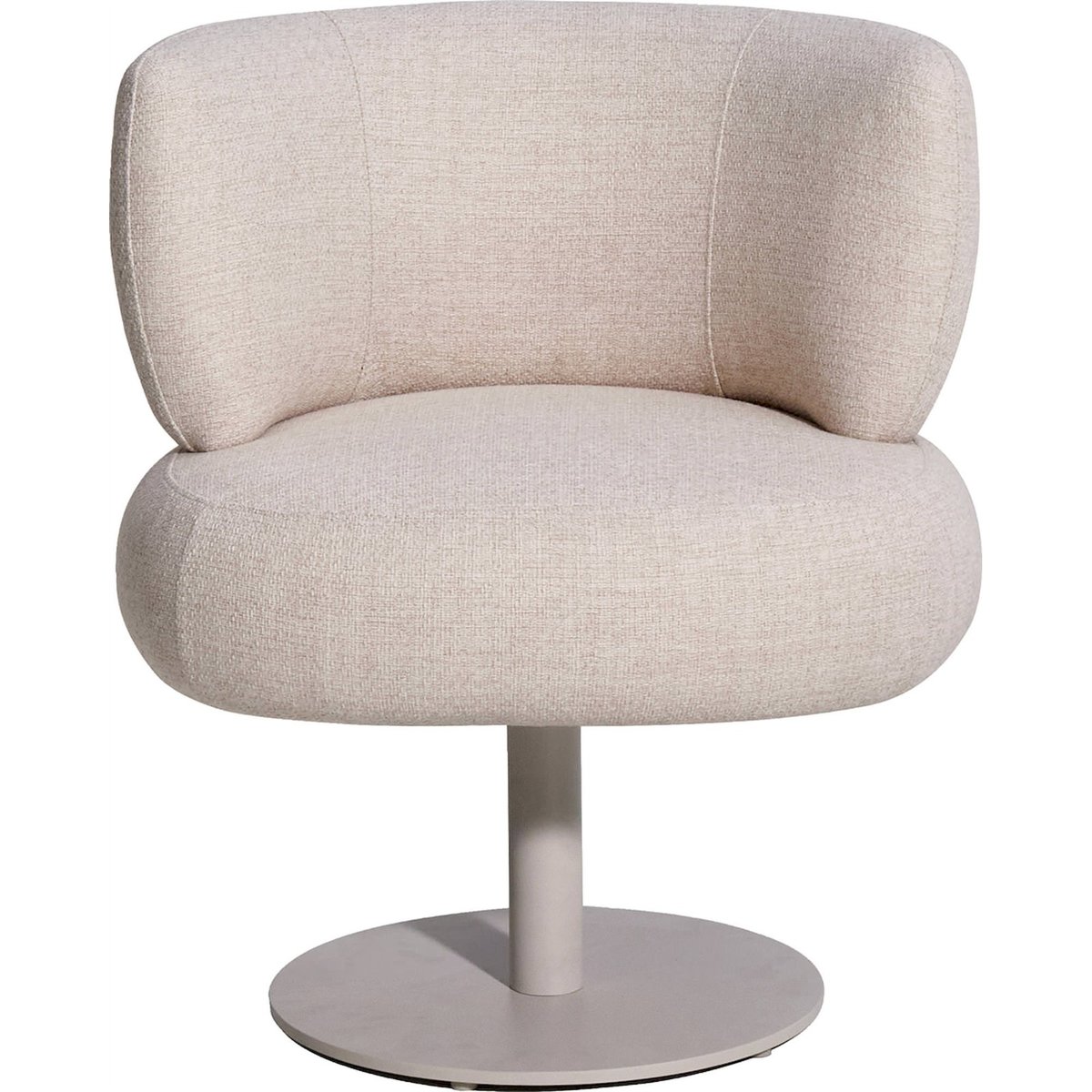 Chaise de jardin pivotante en aluminium MASON beige alpine clair, RECOLLECTION