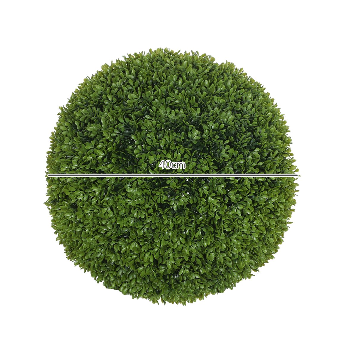 Topiaires artificielles PE Vert foncé vert, HOMCOM