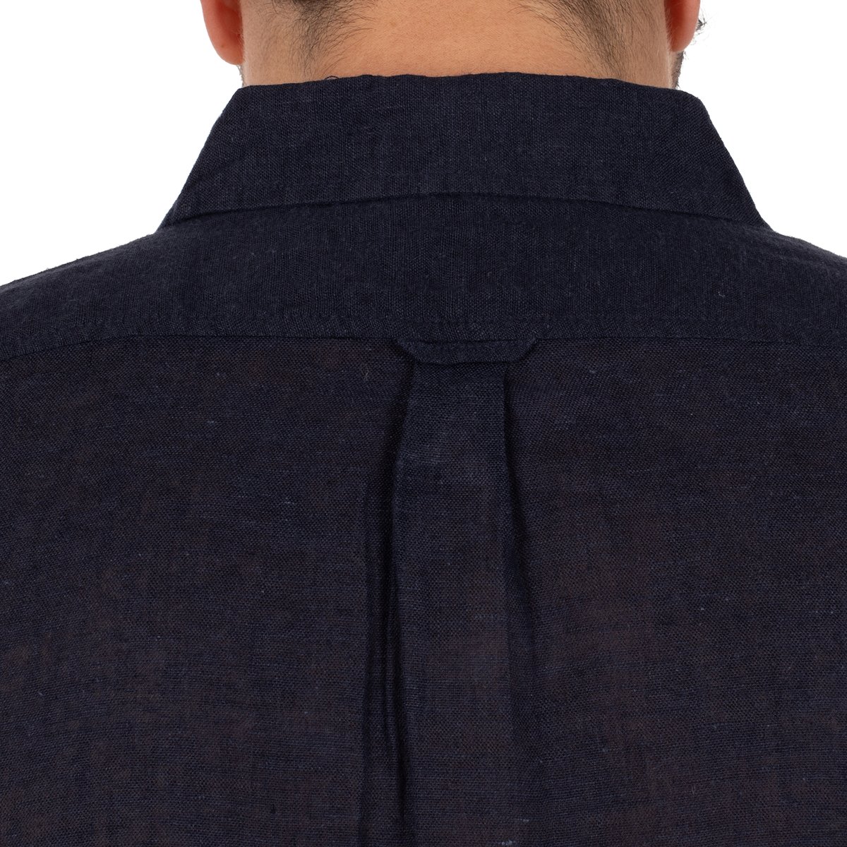 Chemise en lin MC summer navy, SHILTON