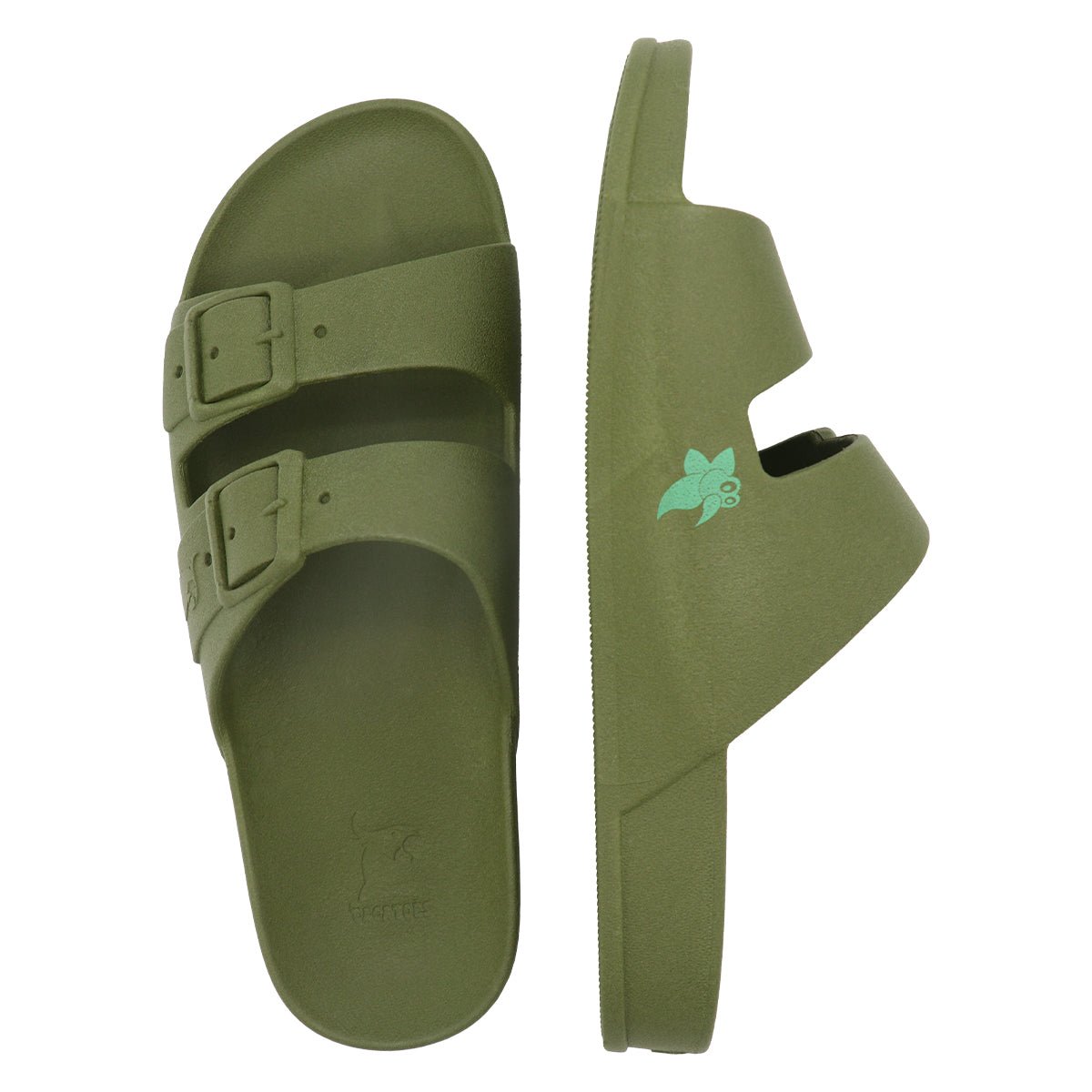 Sandales plates anti-moustiques Enfant MOSQUITOES kaki, CACATOES