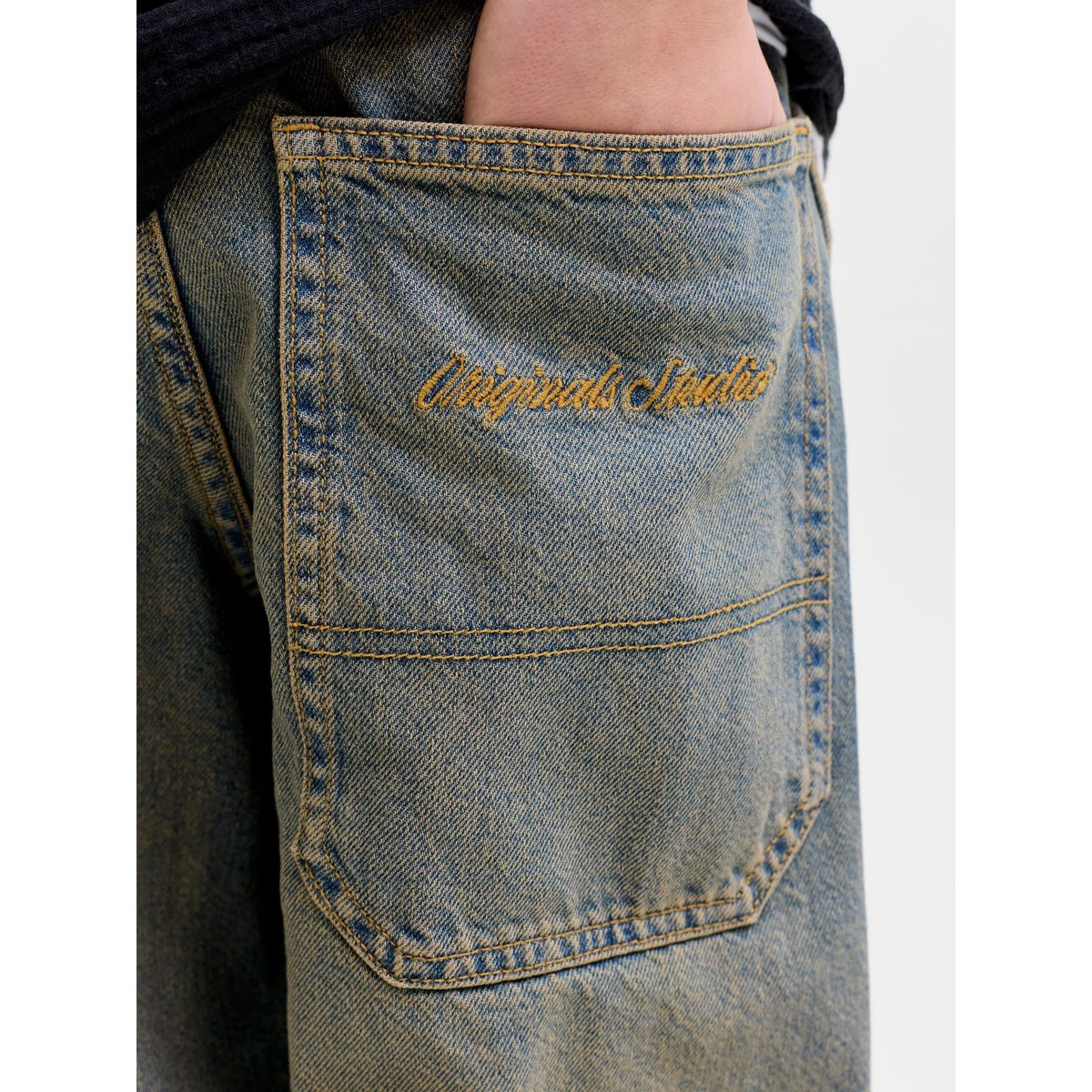 Jean Baggy Fit blue denim, JACK & JONES JUNIOR