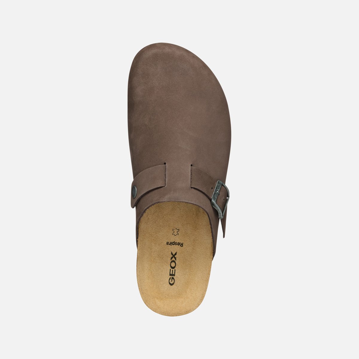 Mules  U SANDAL GHITA brun foncé, GEOX