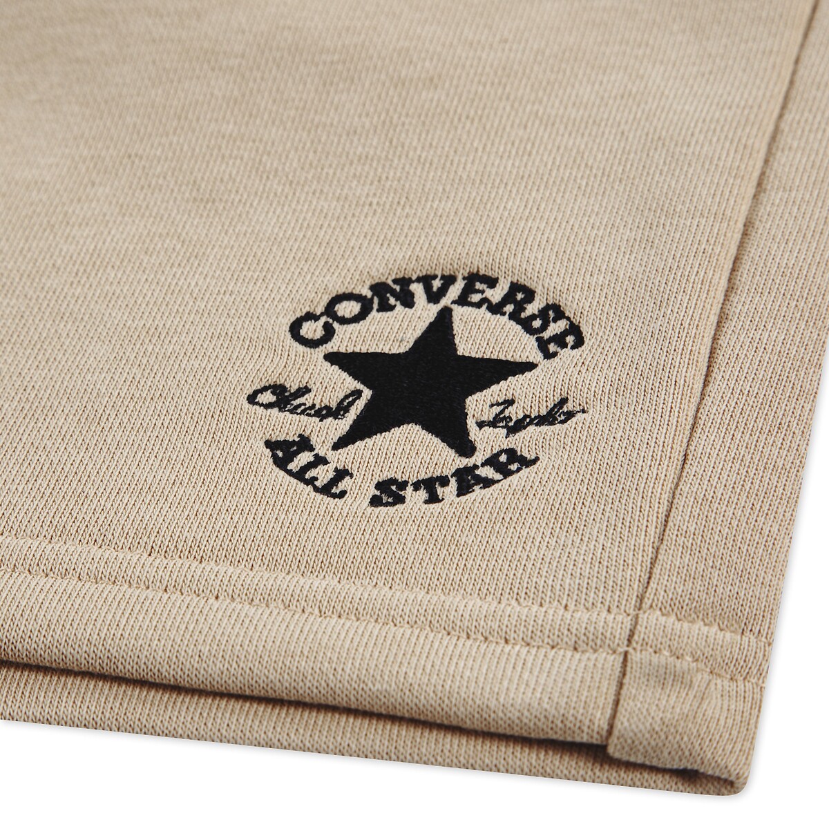 Pantalón corto de felpa ligera beige , CONVERSE