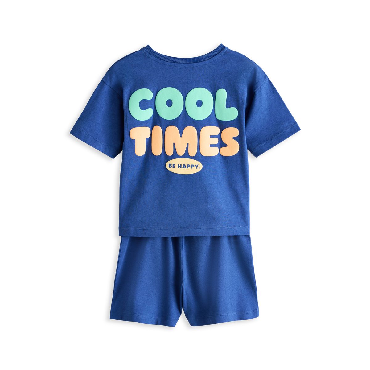 Pyjama short, lot de 3 bleu/pierre/menthe bons moments, NEXT