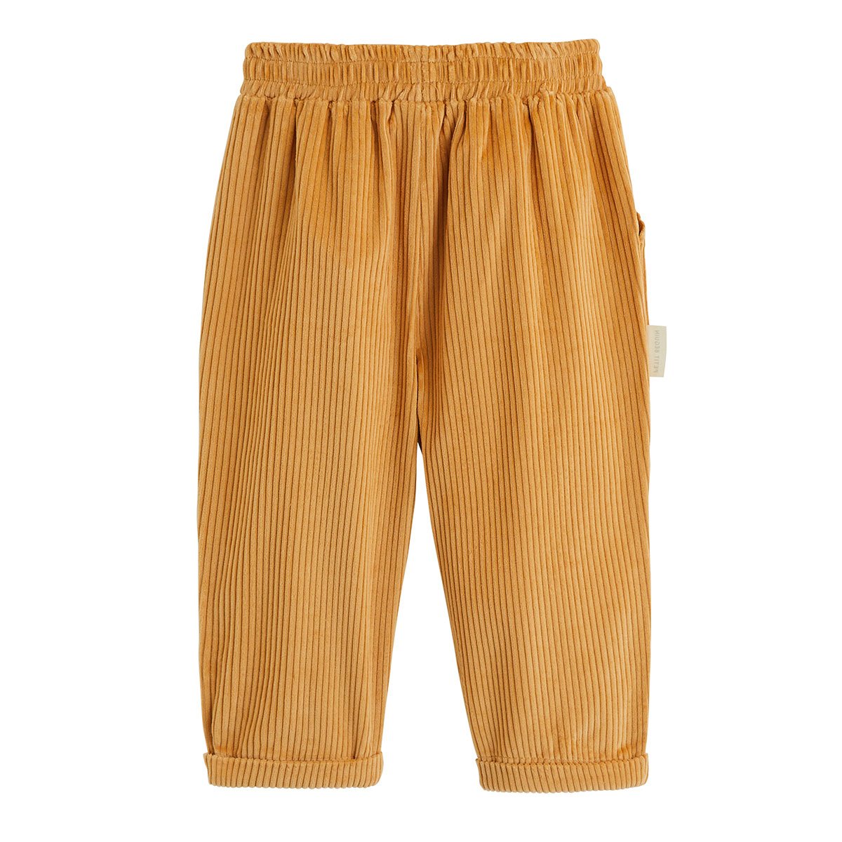 Lot de 2 pantalons bébé en velours côtelé Charly camel, PETIT BEGUIN