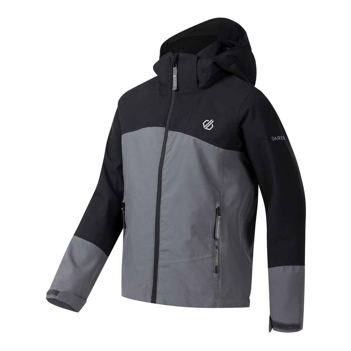 Veste imperméable à capuche EXPLORE gris foncé, DARE 2B