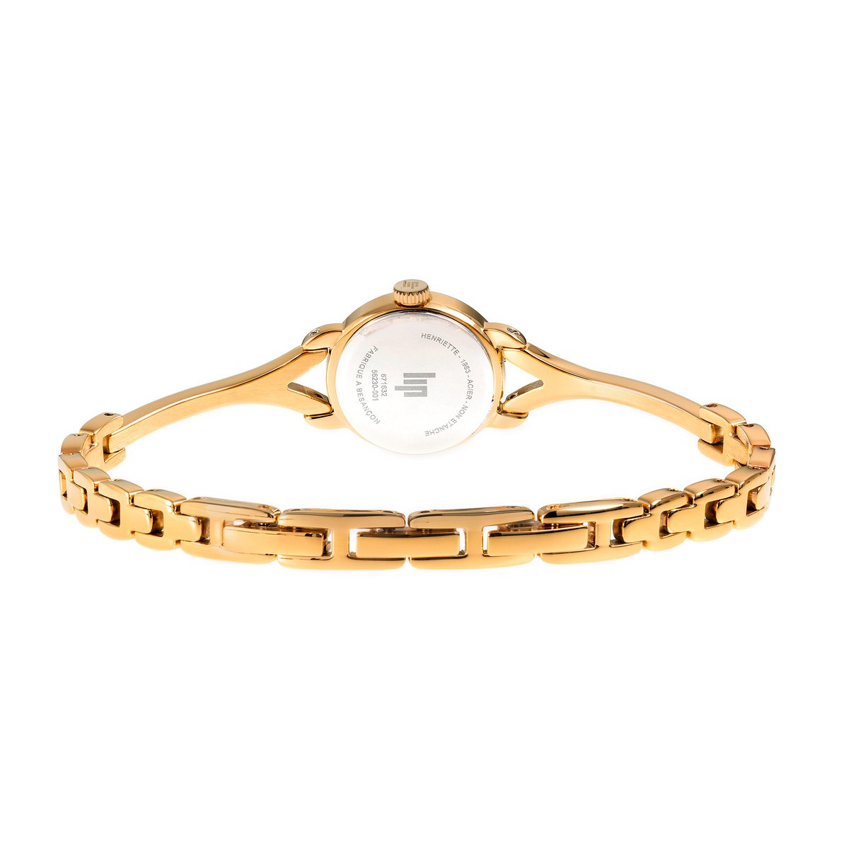 Montre Analogique HENRIETTE doré argenté doré, LIP