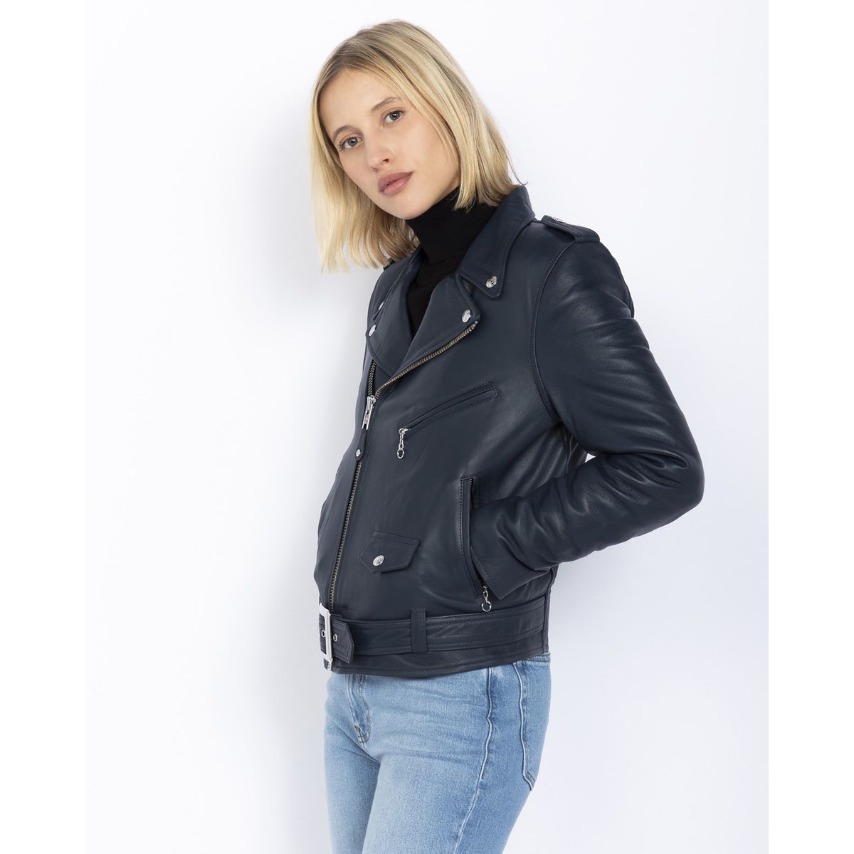 Blouson Perfecto® indigo, SCHOTT